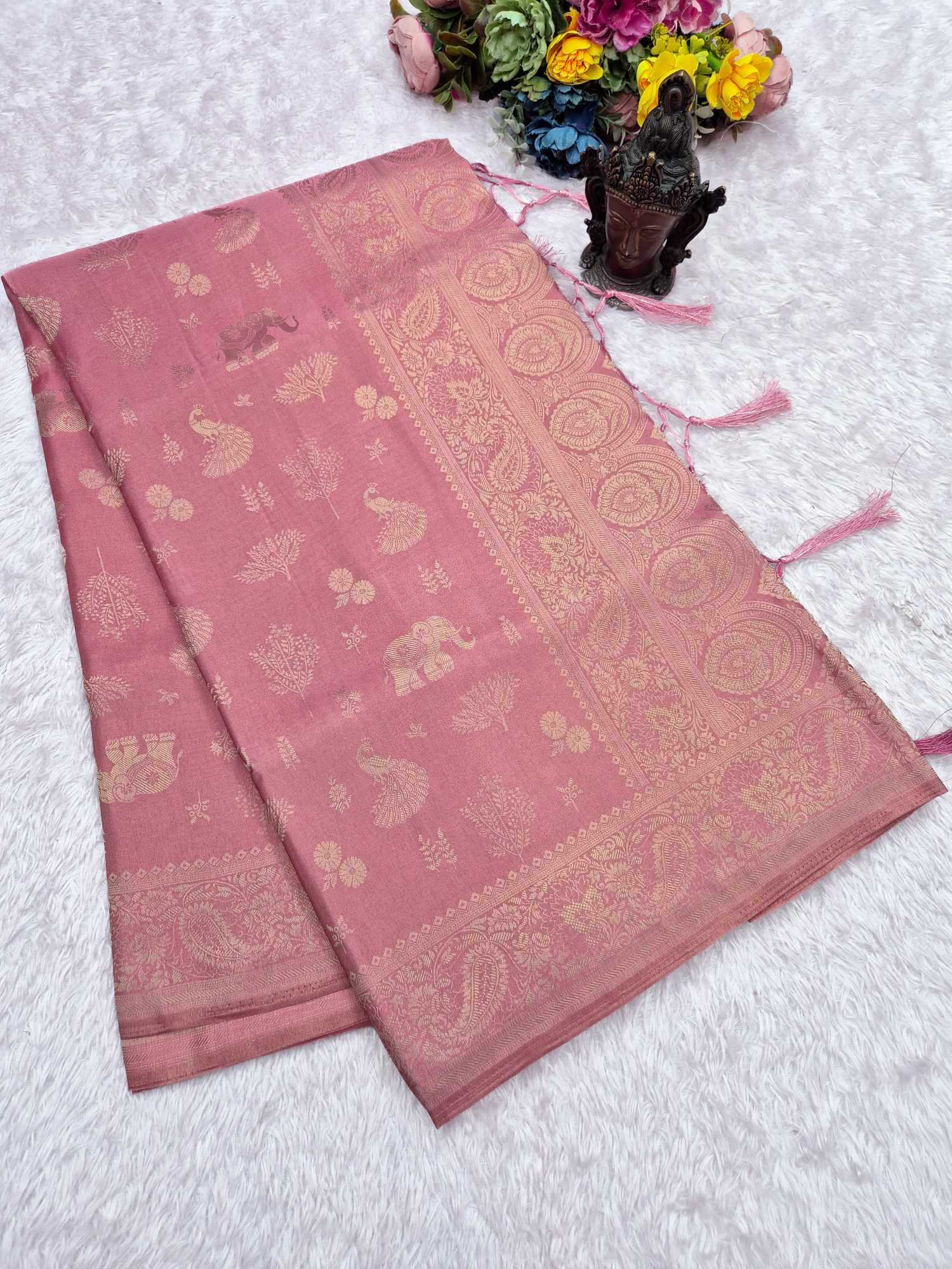 YNF Wholesale Fancy Soft Silk Sarees  | Surat Manufacturer