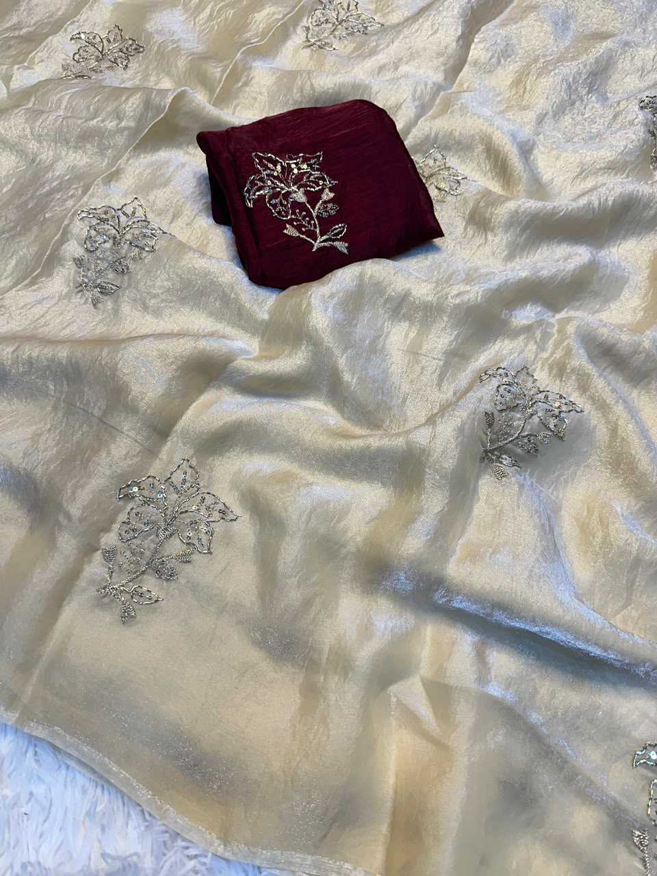 YNF Wholesale Space Silk Designer Silk Sarees  | Surat Manufacturer
