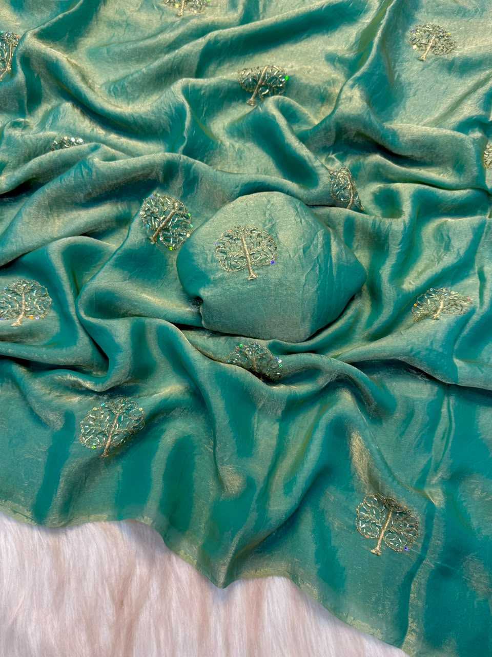 YNF Wholesale Space Silk Designer Silk Sarees  | Surat Manufacturer