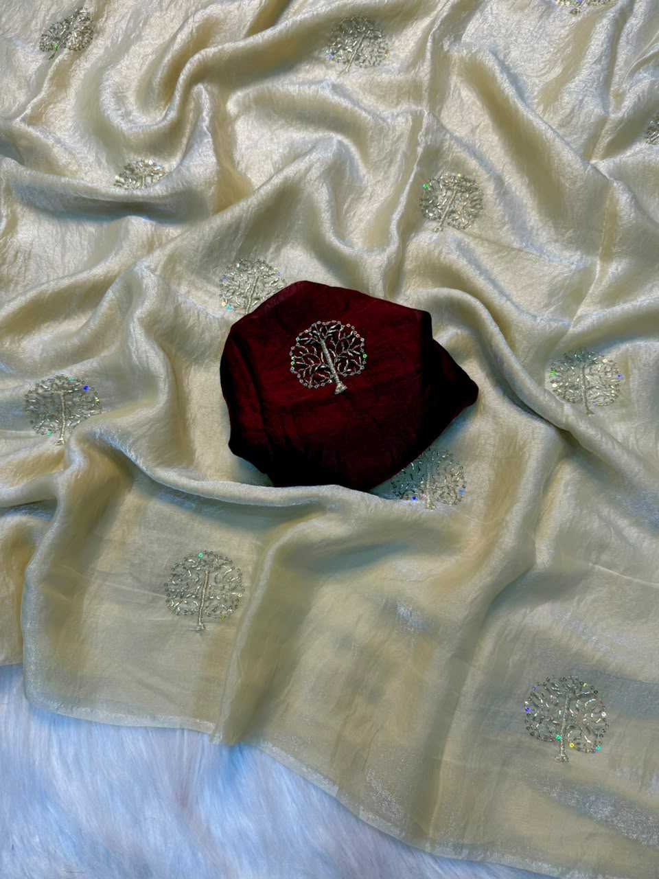 YNF Wholesale Space Silk Designer Silk Sarees  | Surat Manufacturer