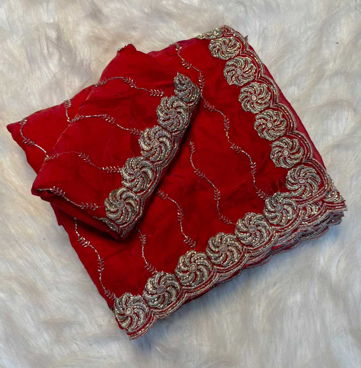 YNF Wholesale Space Silk Brocade Sarees  | Surat Manufacturer
