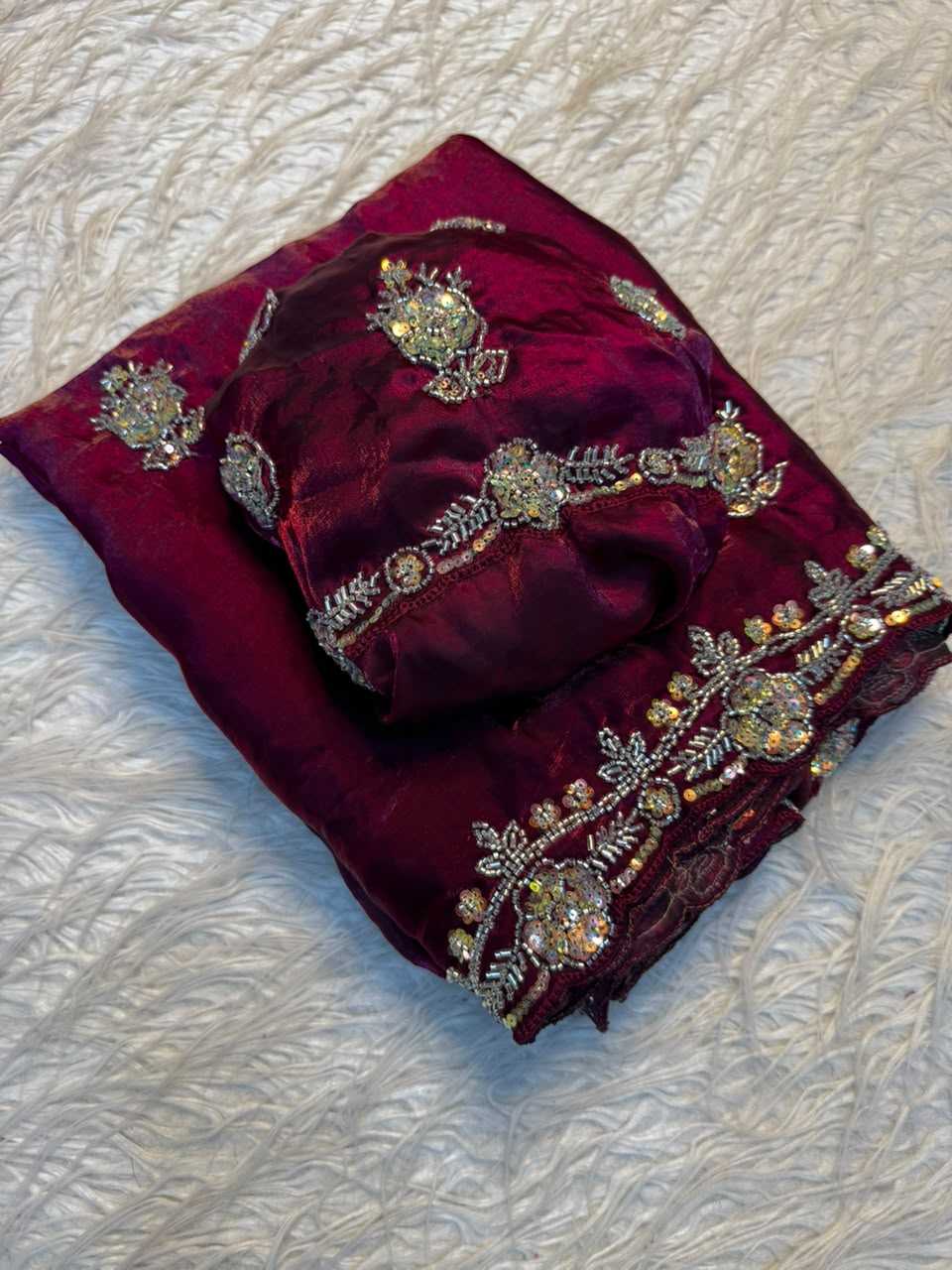YNF Wholesale Space Silk Designer Silk Sarees  | Surat Manufacturer
