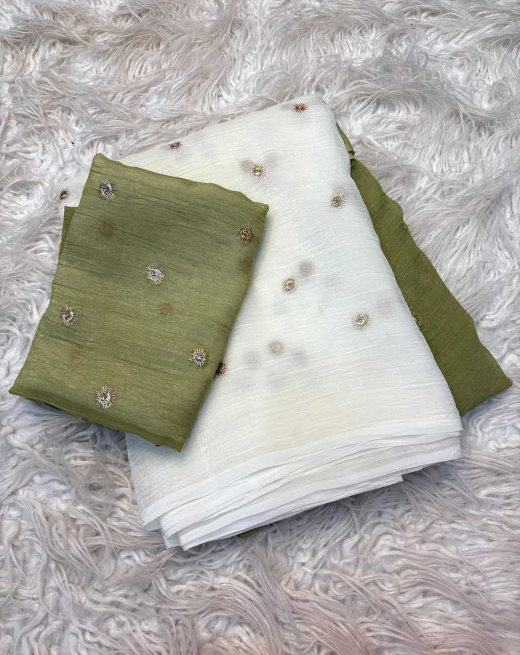 YNF Wholesale Crunchi Designer Sarees  | Surat Manufacturer