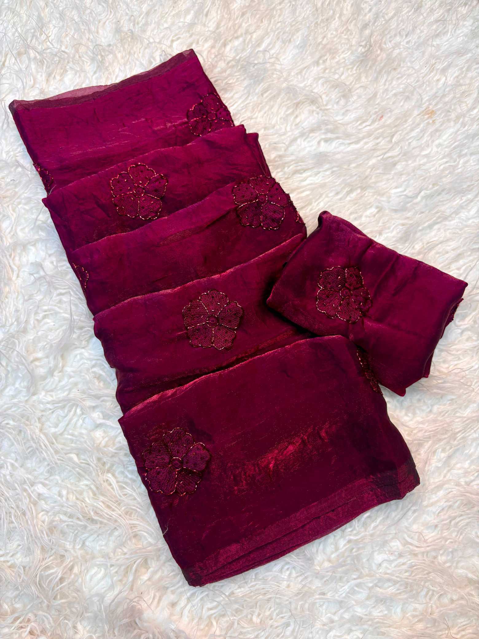 YNF Wholesale Space Silk Party Wear Silk Sarees  | Surat Manufacturer