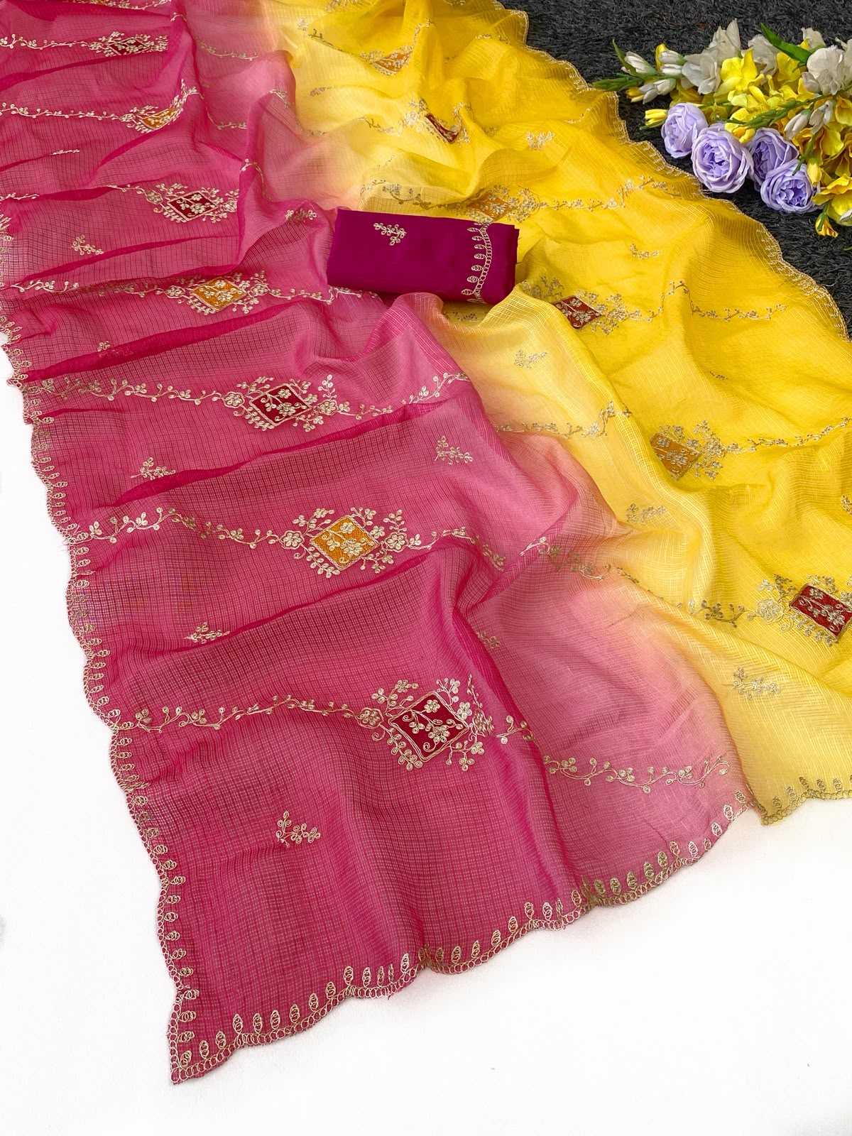 YNF Wholesale Kota Silk Designer Sarees  | Surat Manufacturer