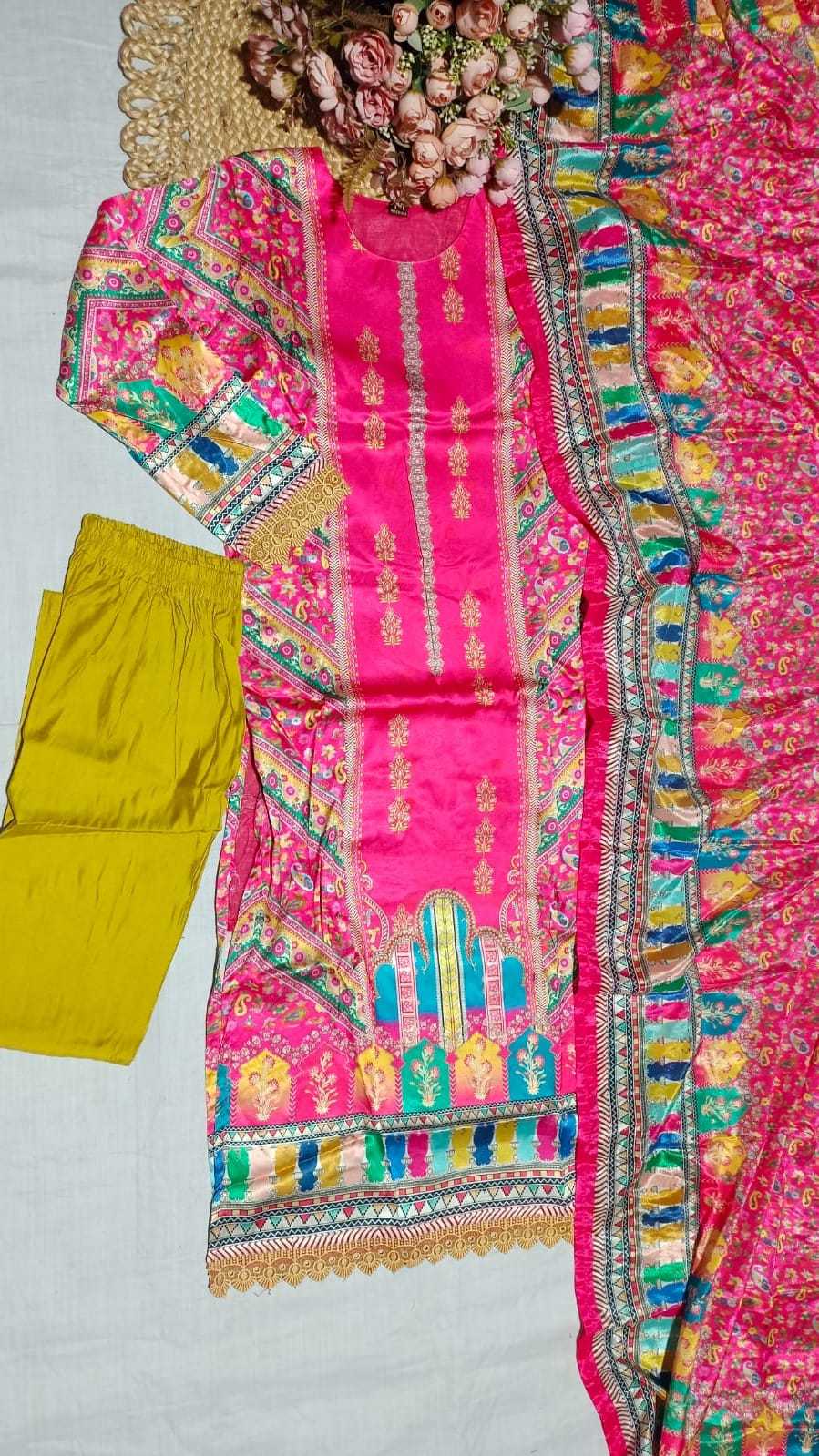 YNF Wholesale Japan Sartin Printed Suits KESH650 36 | Surat Manufacturer