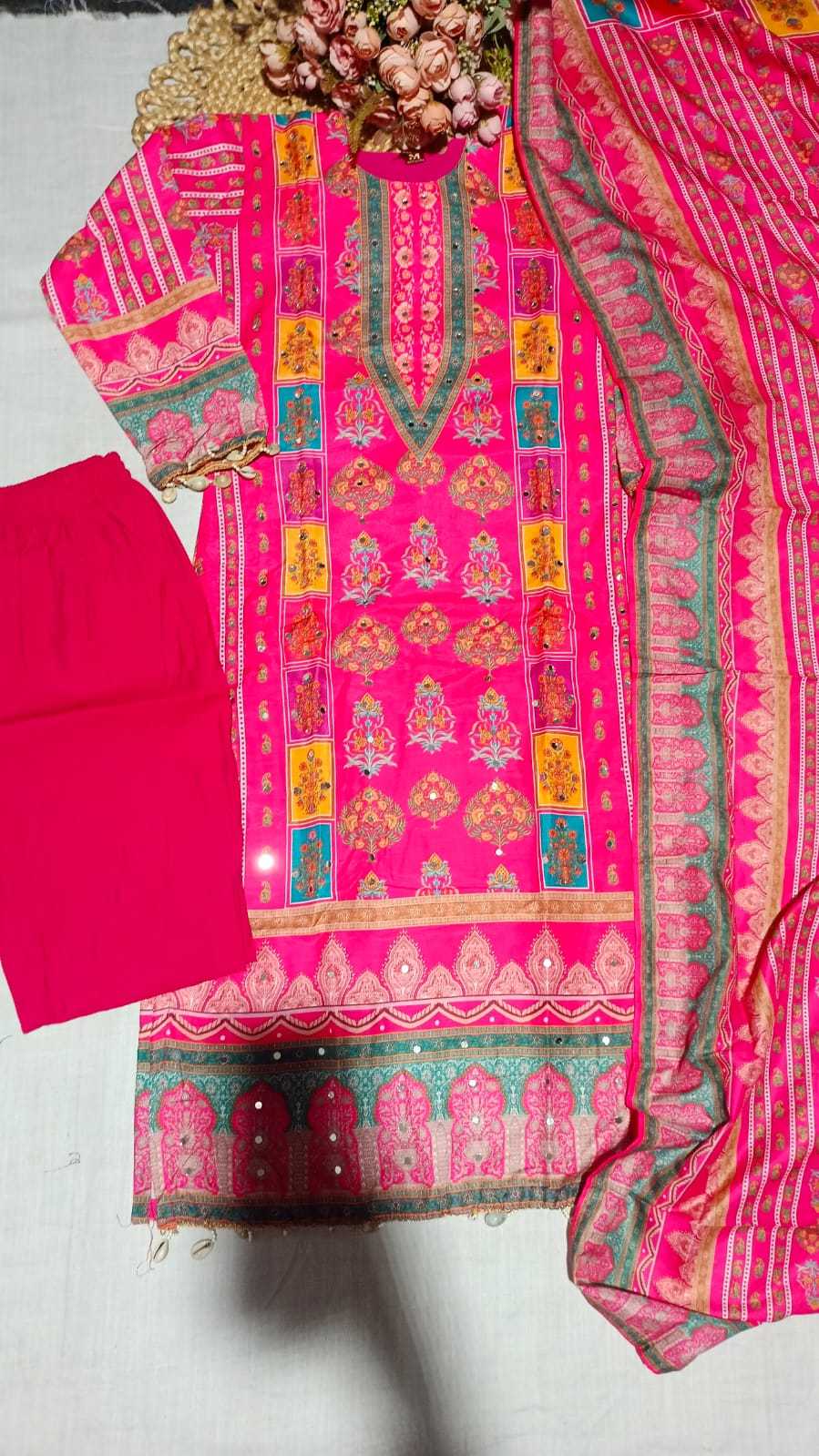 YNF Wholesale Japan Sartin Printed Suits KESH650 36 | Surat Manufacturer