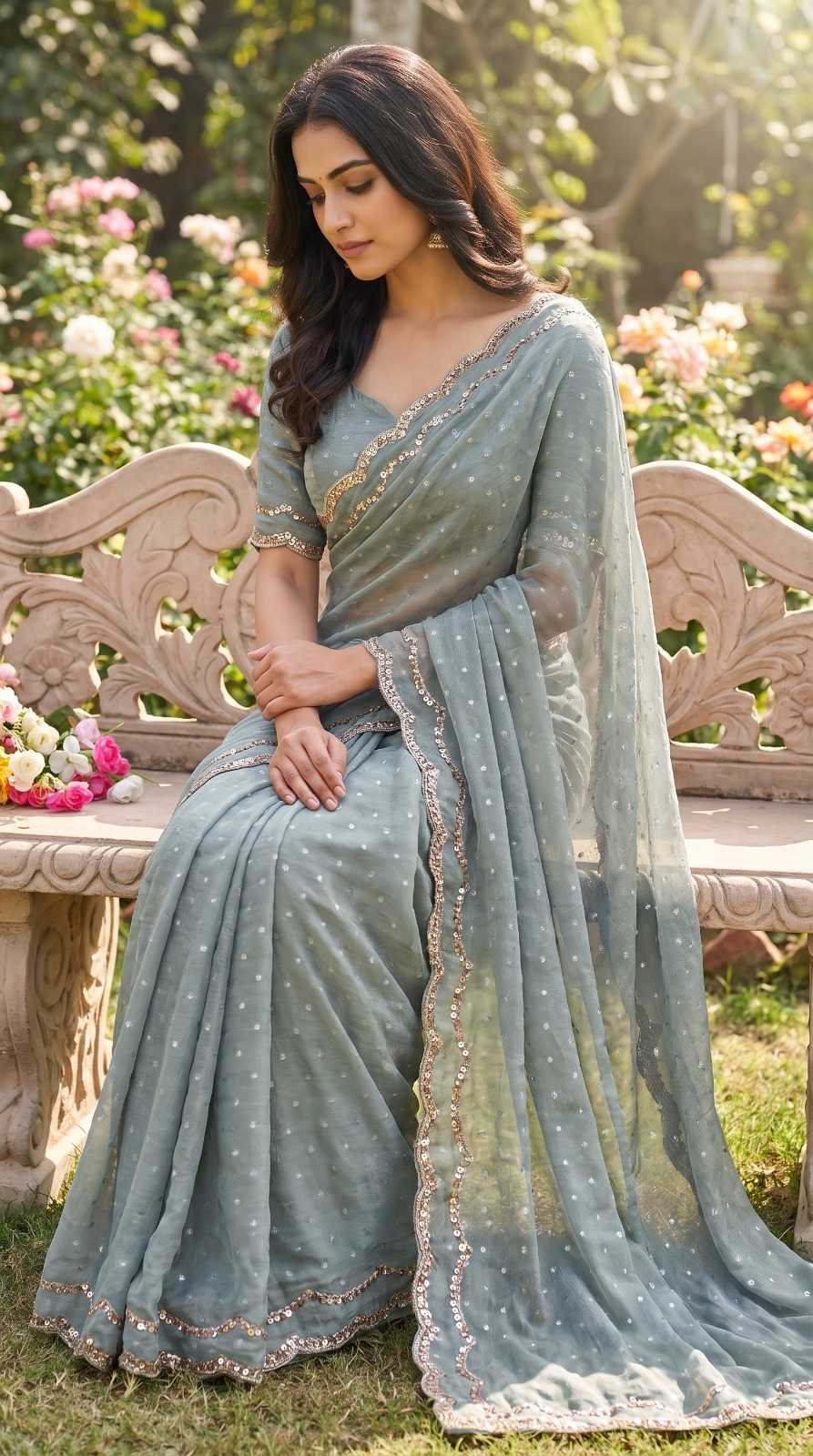 YNF Wholesale Pure Silk Party Wear Sarees  | Surat Manufacturer