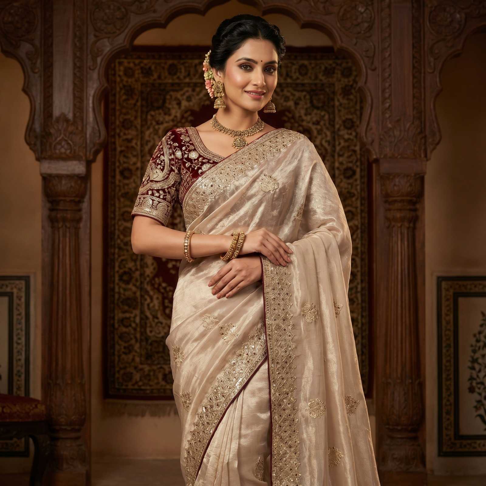 YNF Wholesale Satin Designer Sarees  | Surat Manufacturer