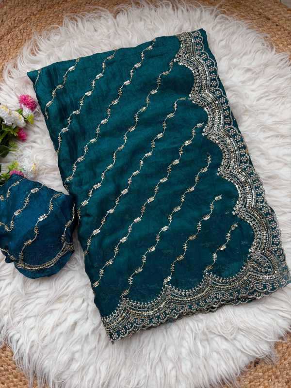 YNF Wholesale Space Silk Designer Sarees  | Surat Manufacturer