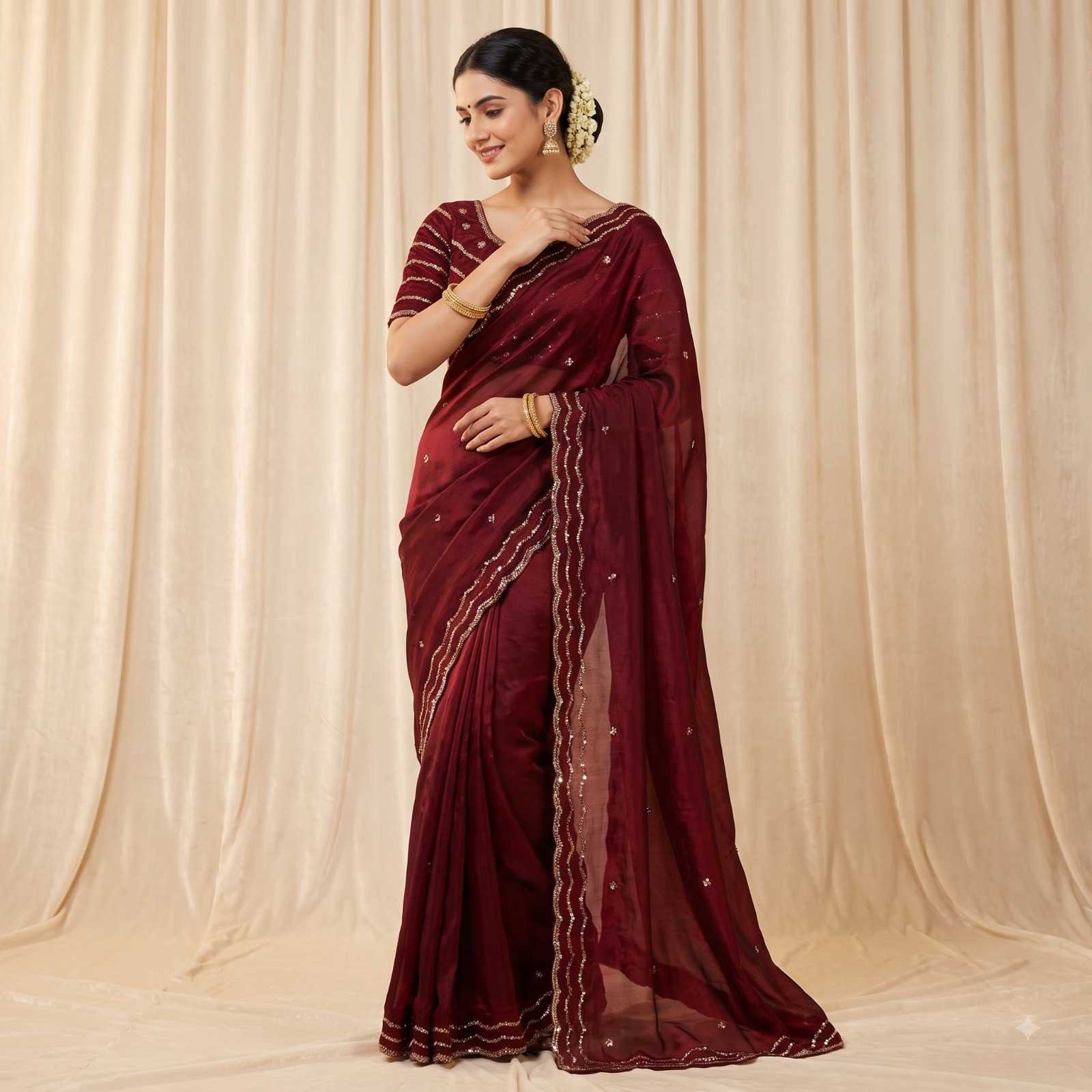 YNF Wholesale Satin Fancy Sarees  | Surat Manufacturer