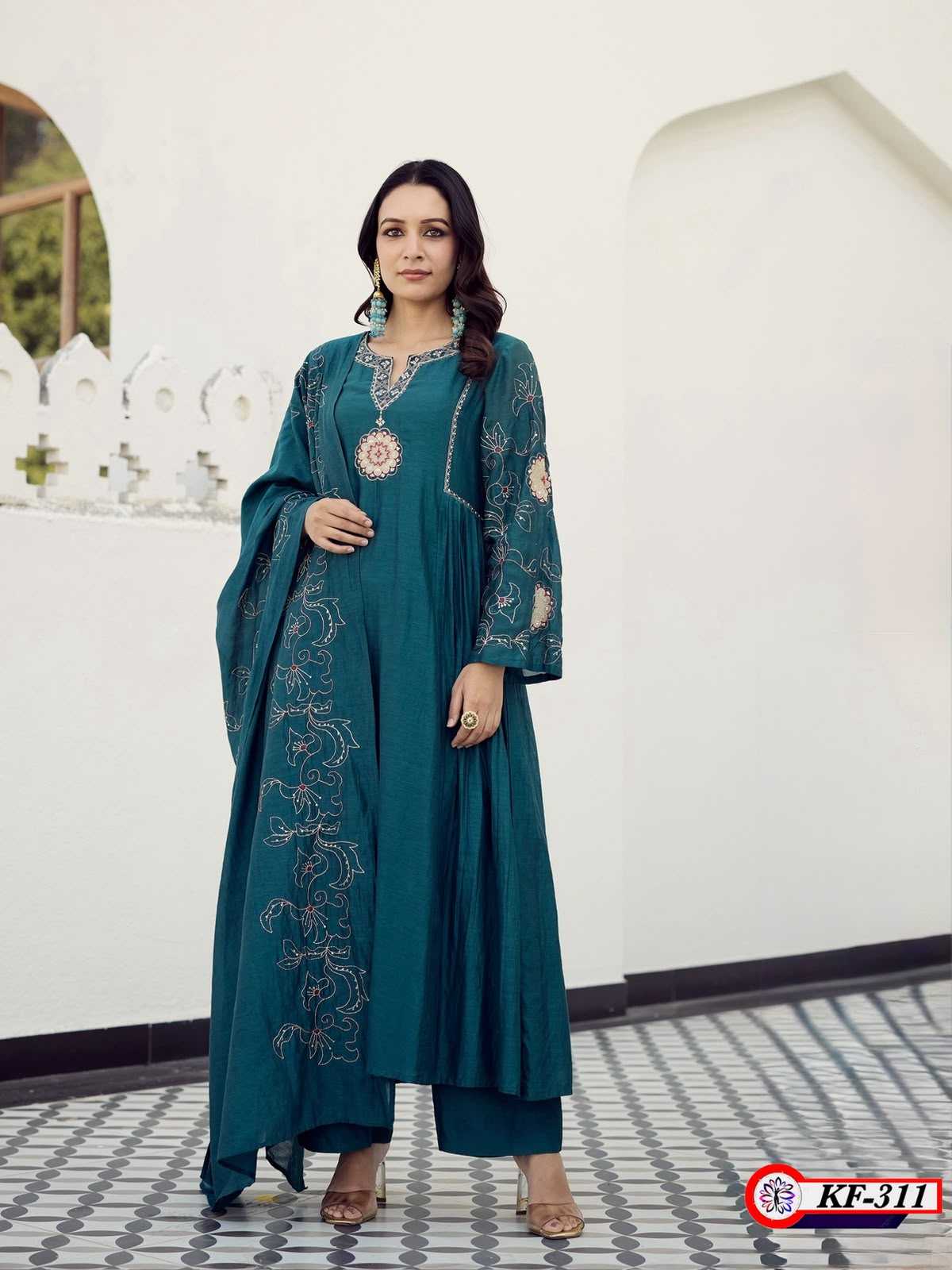 YNF Wholesale Muslin Ladies Suits  | Surat Manufacturer