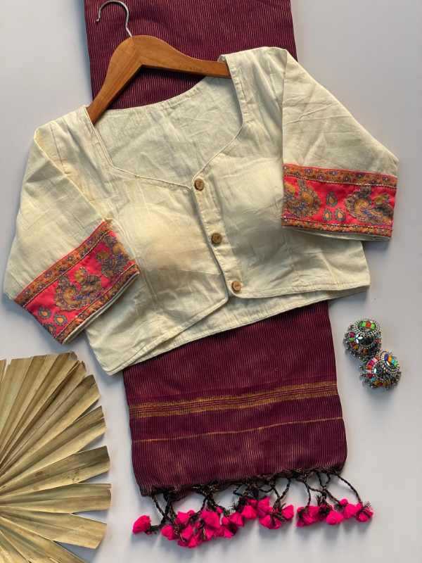 YNF Wholesale Khadi Cotton Party Wear Sarees  | Surat Manufacturer