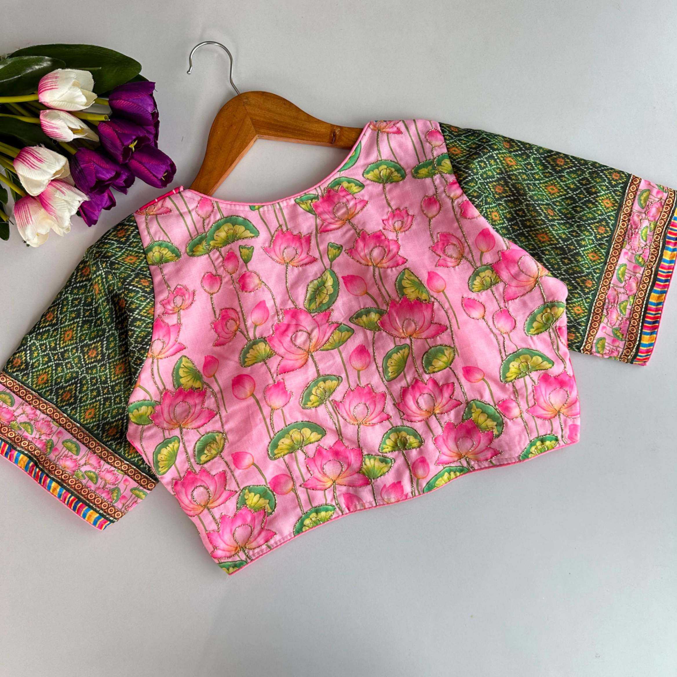 YNF Wholesale Cotton Designer Blouse  | Surat Manufacturer