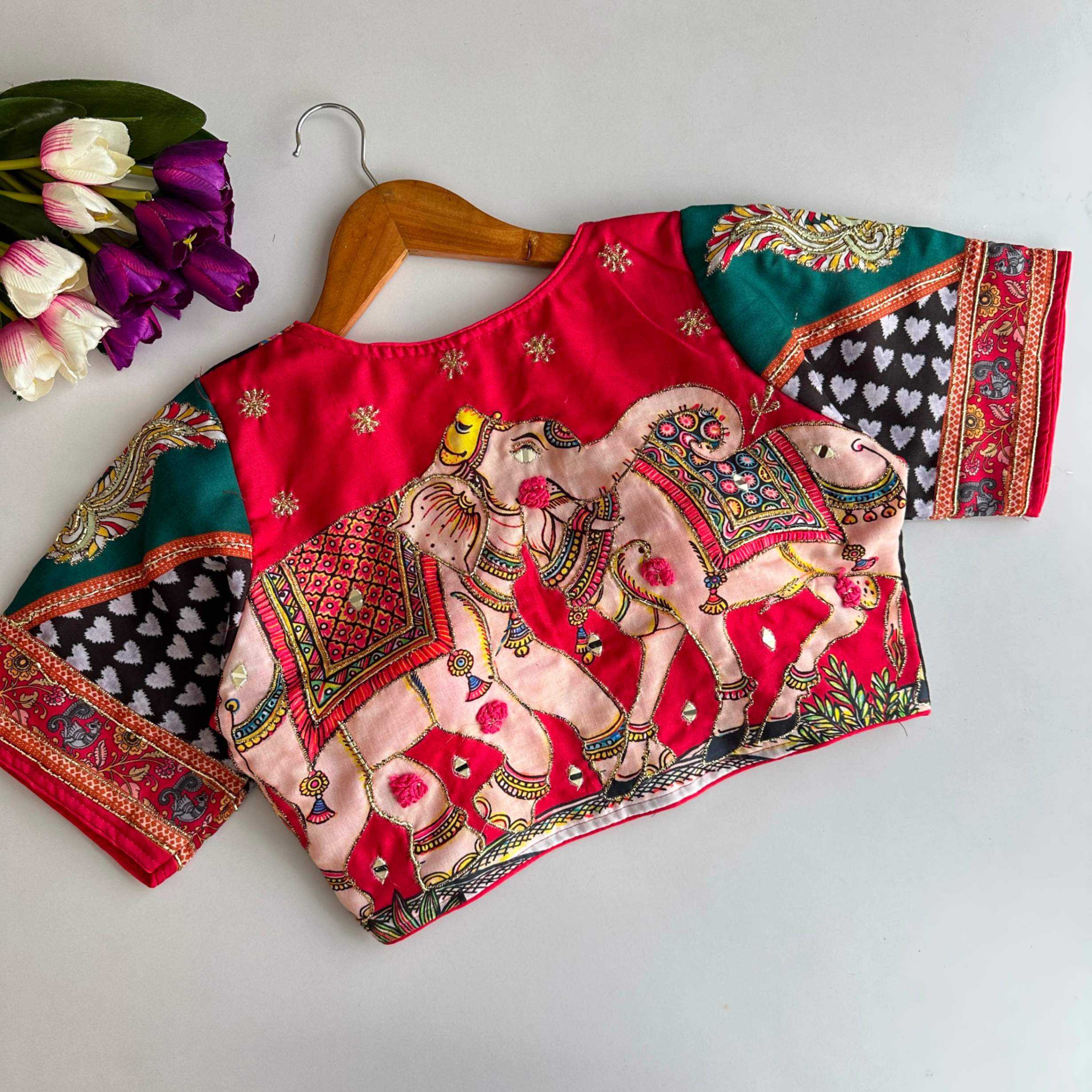 YNF Wholesale Cotton Designer Blouse  | Surat Manufacturer