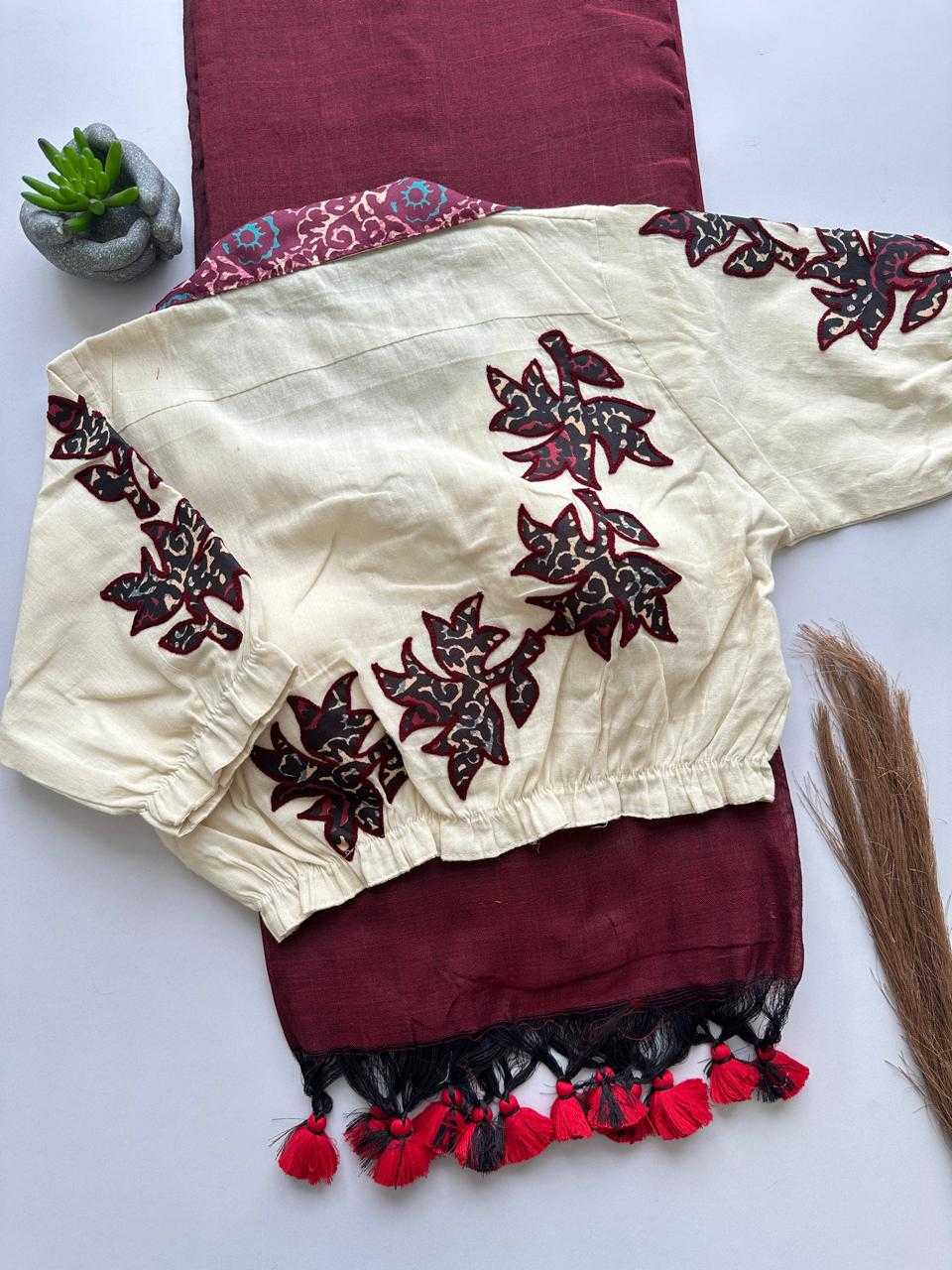 YNF Wholesale Khadi Cotton Printed Blouse  | Surat Manufacturer