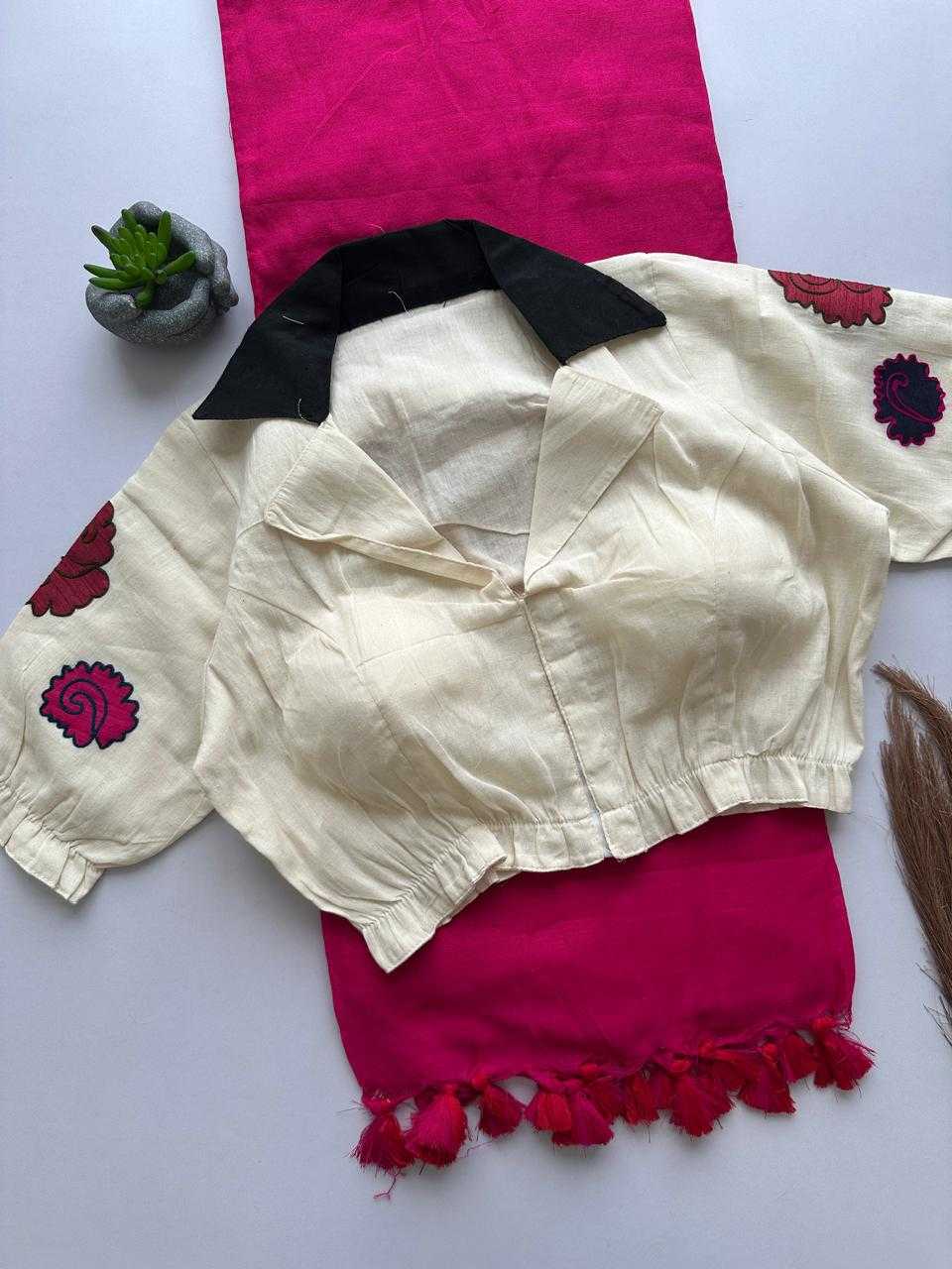 YNF Wholesale Khadi Cotton Printed Blouse  | Surat Manufacturer