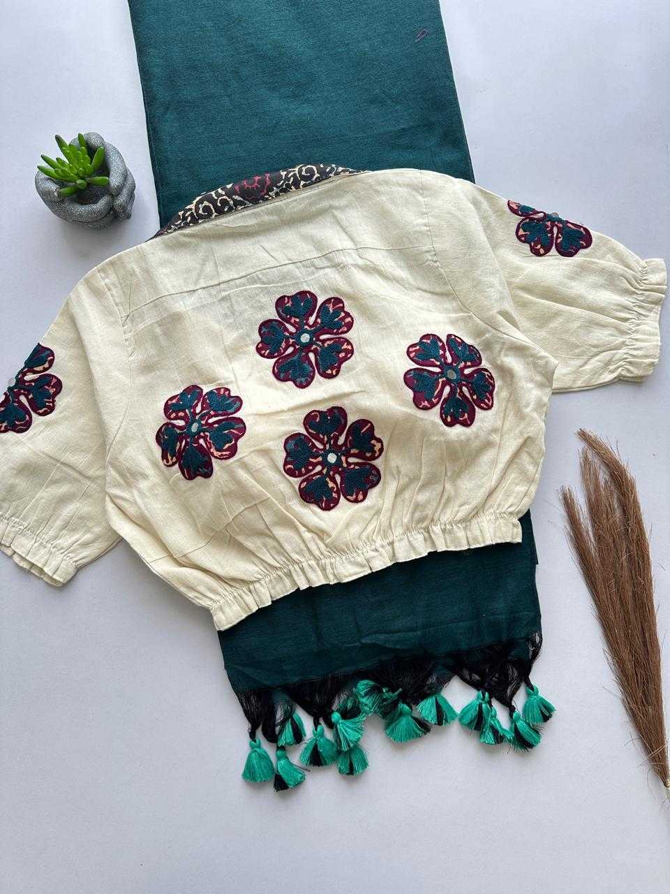 YNF Wholesale Khadi Cotton Printed Blouse  | Surat Manufacturer