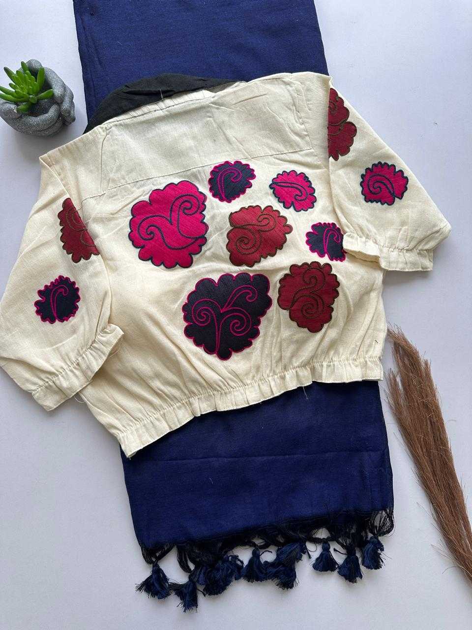 YNF Wholesale Khadi Cotton Printed Blouse  | Surat Manufacturer