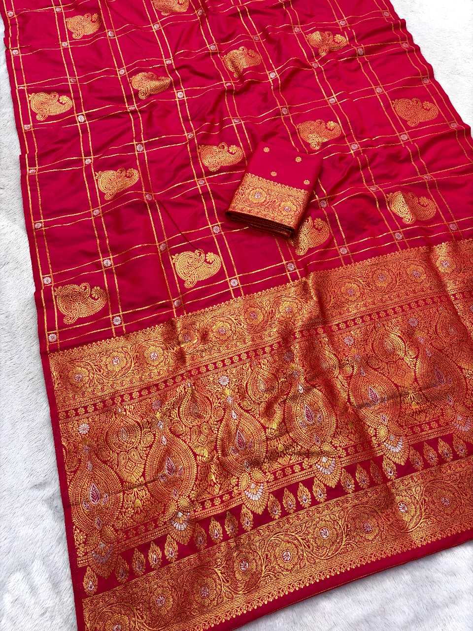 YNF Wholesale Banarasi Soft Silk Butta Sarees  | Surat Manufacturer