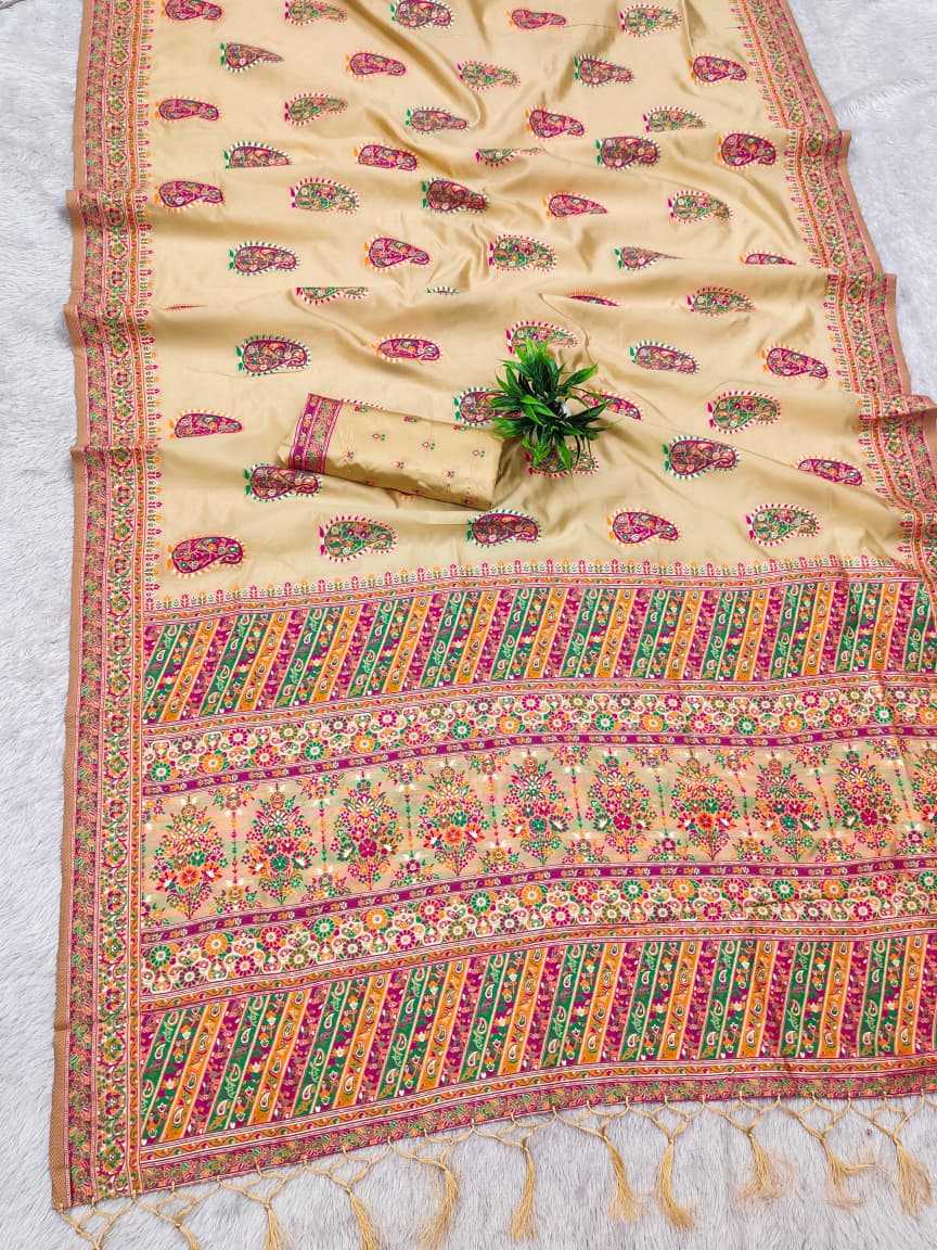 YNF Wholesale Soft Kashmiri Silk Soft Silk Sarees KESH663 Samaira | Surat Manufacturer