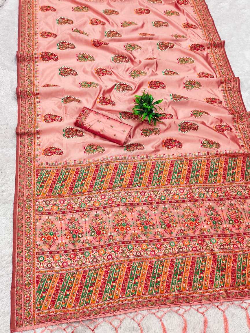 YNF Wholesale Soft Kashmiri Silk Soft Silk Sarees KESH663 Samaira | Surat Manufacturer