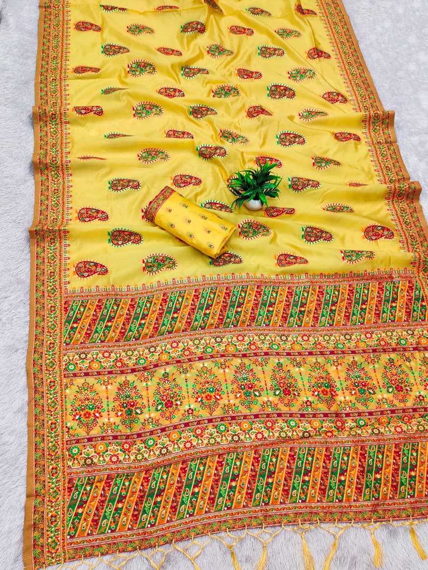 YNF Wholesale Soft Kashmiri Silk Soft Silk Sarees KESH663 Samaira | Surat Manufacturer