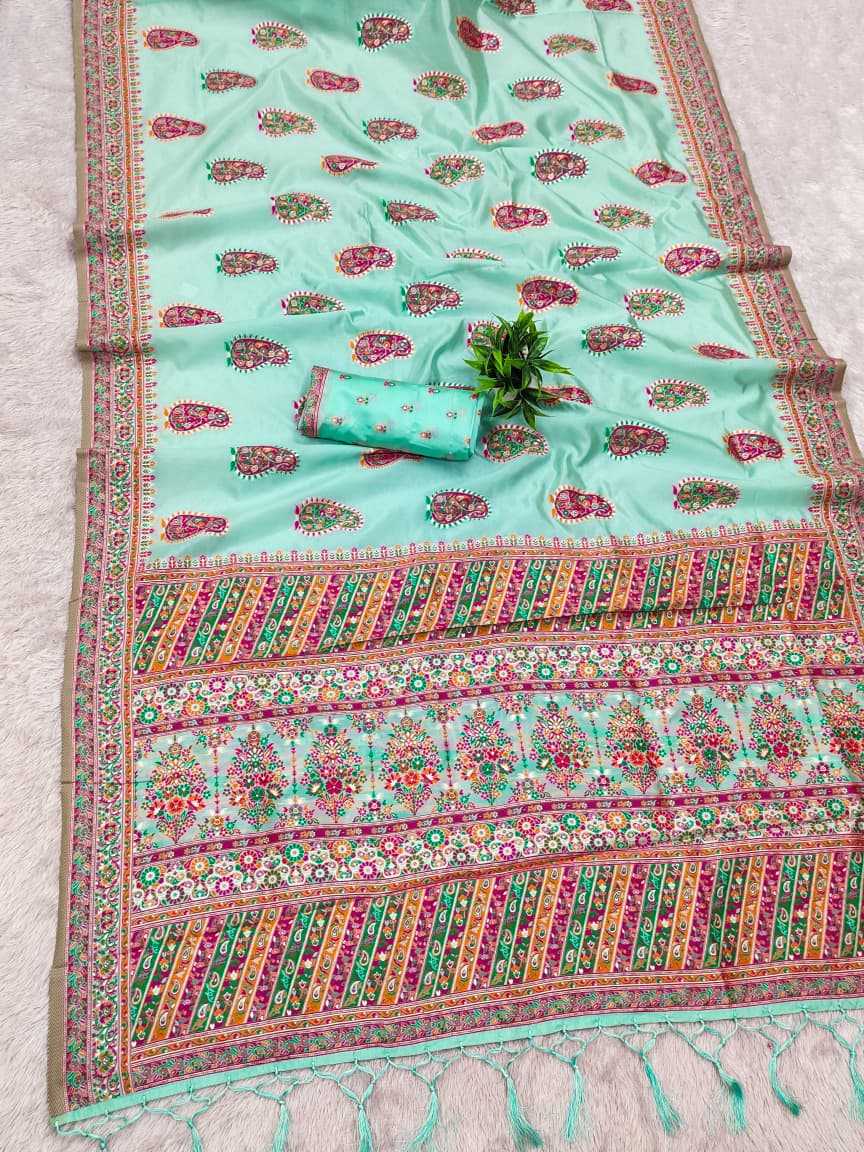YNF Wholesale Soft Kashmiri Silk Soft Silk Sarees KESH663 Samaira | Surat Manufacturer
