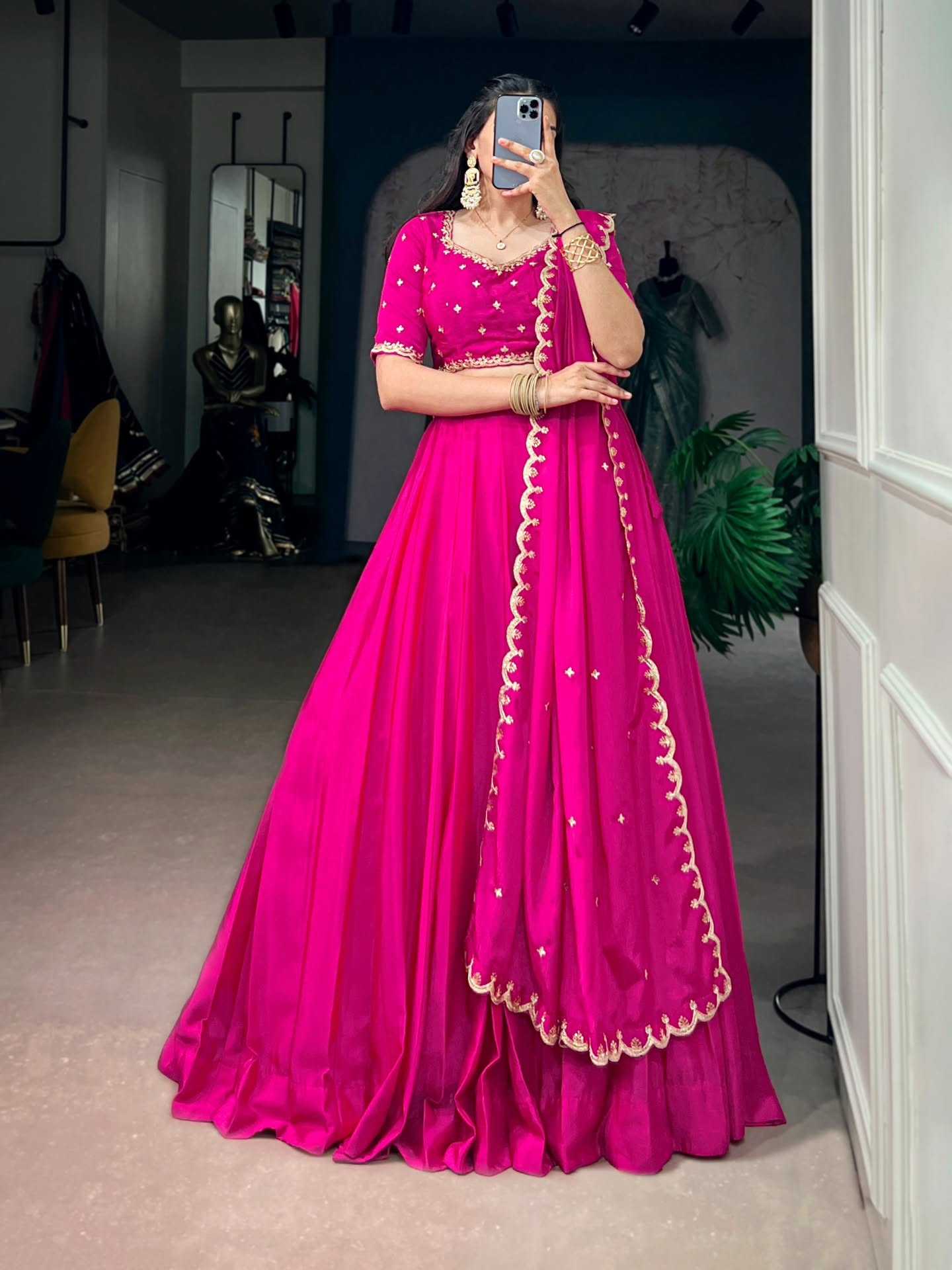 YNF Wholesale Chinon Silk Designer Lehenga KESH668 Non | Surat Manufacturer