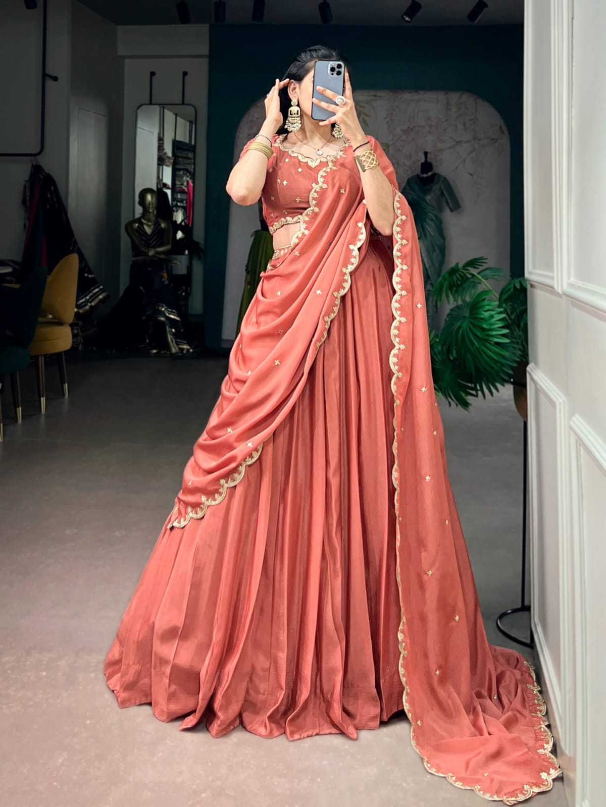 YNF Wholesale Chinon Silk Designer Lehenga KESH668 Non | Surat Manufacturer
