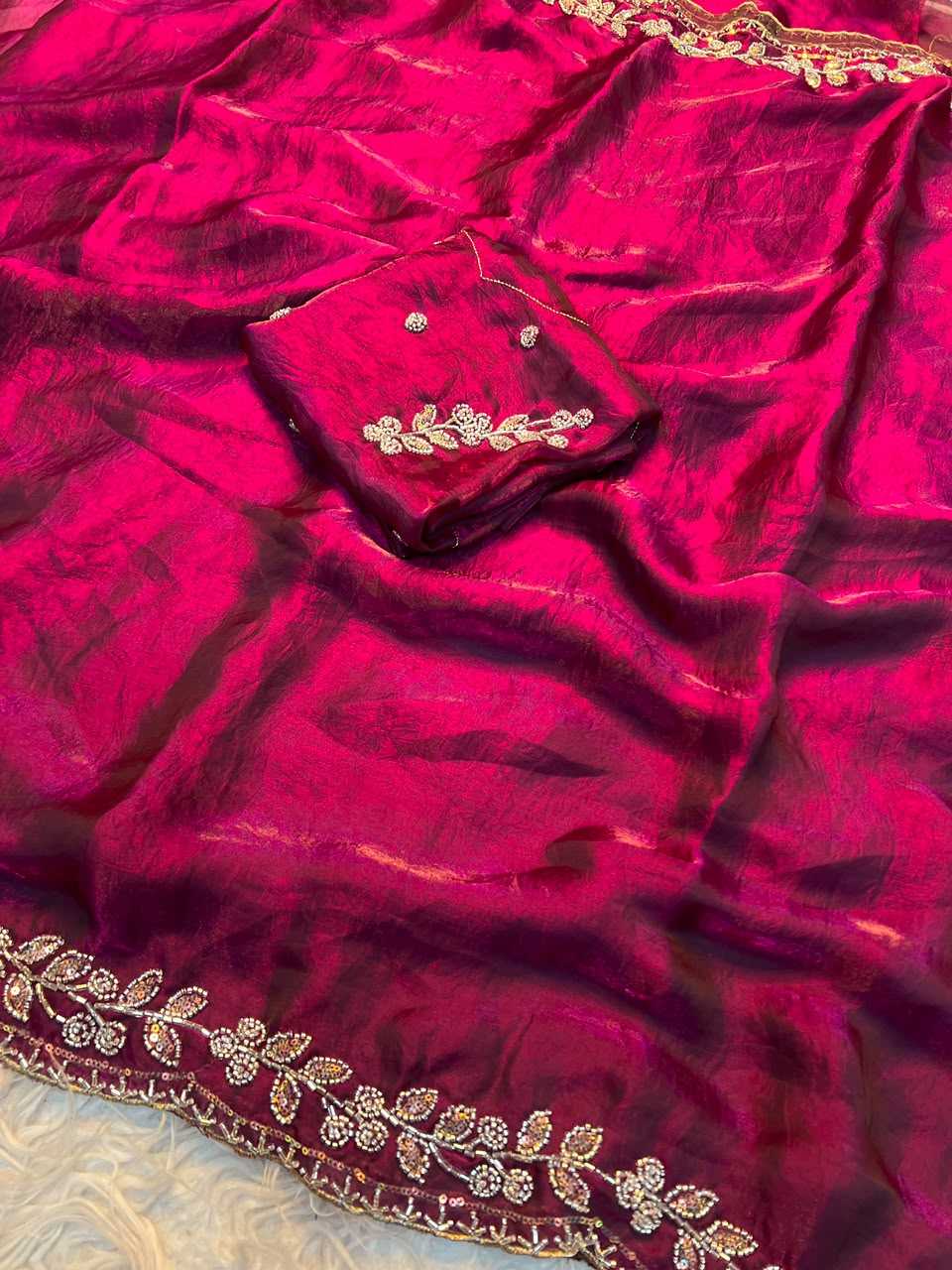 YNF Wholesale Crunchi Designer Sarees  | Surat Manufacturer