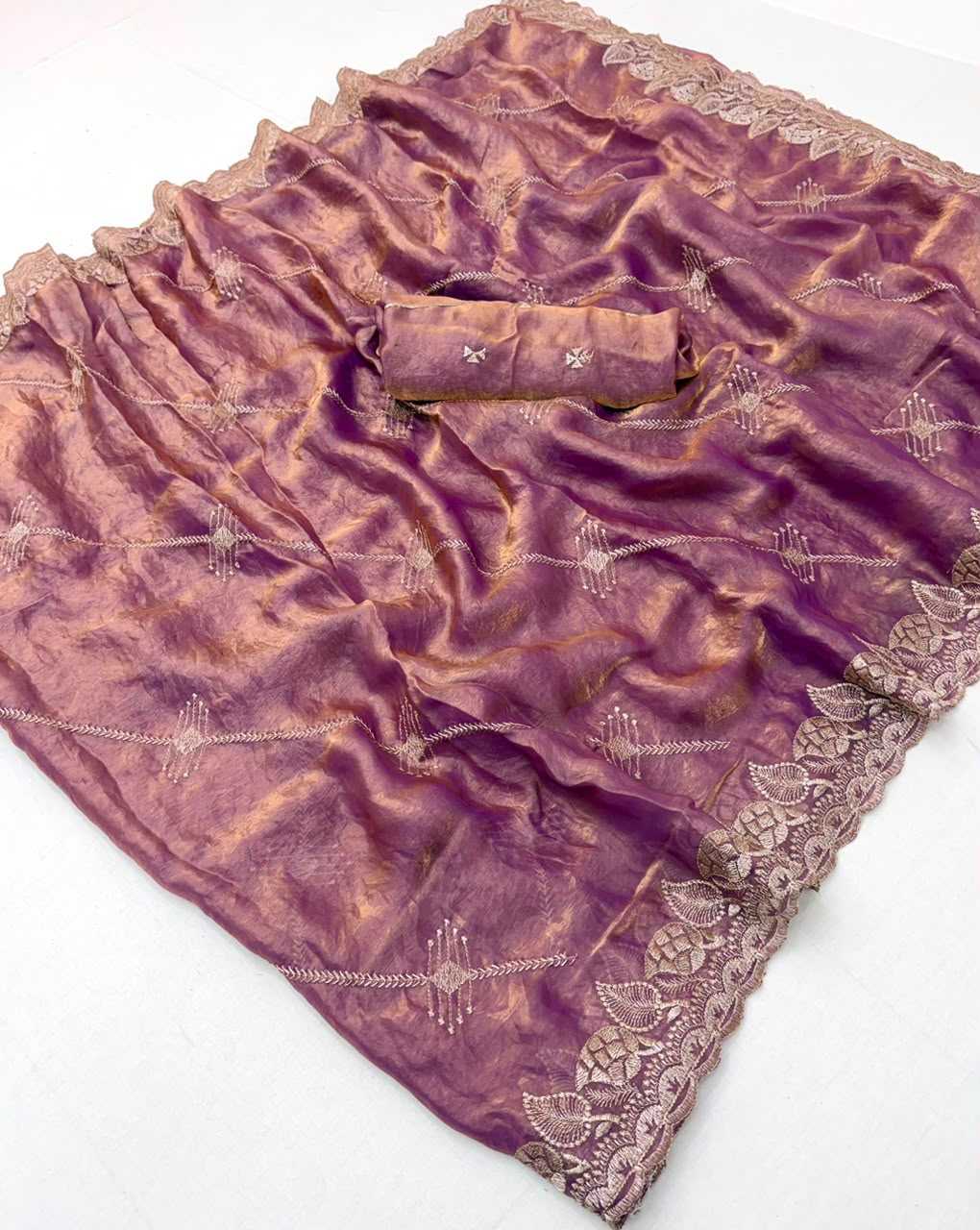 YNF Wholesale Space Silk Designer Silk Sarees  | Surat Manufacturer