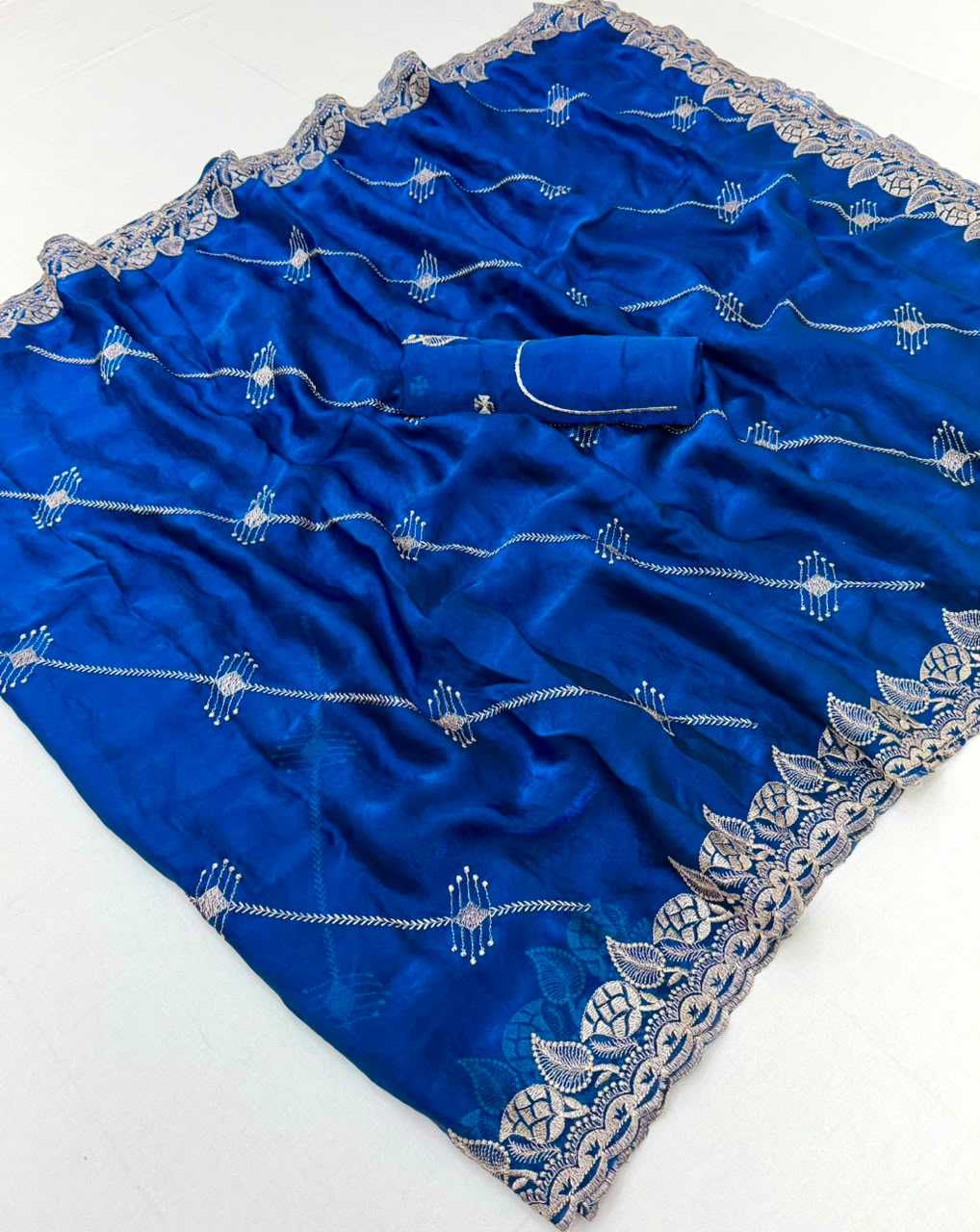 YNF Wholesale Space Silk Designer Silk Sarees  | Surat Manufacturer