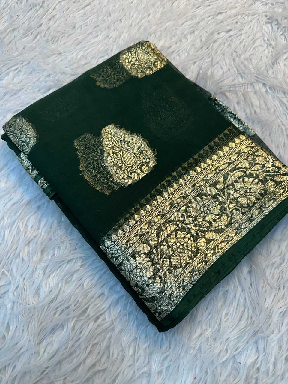 YNF Wholesale Georgette Ready To Wear Sarees KESH671 Devika | Surat Manufacturer