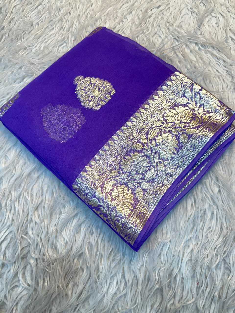 YNF Wholesale Georgette Ready To Wear Sarees KESH671 Devika | Surat Manufacturer