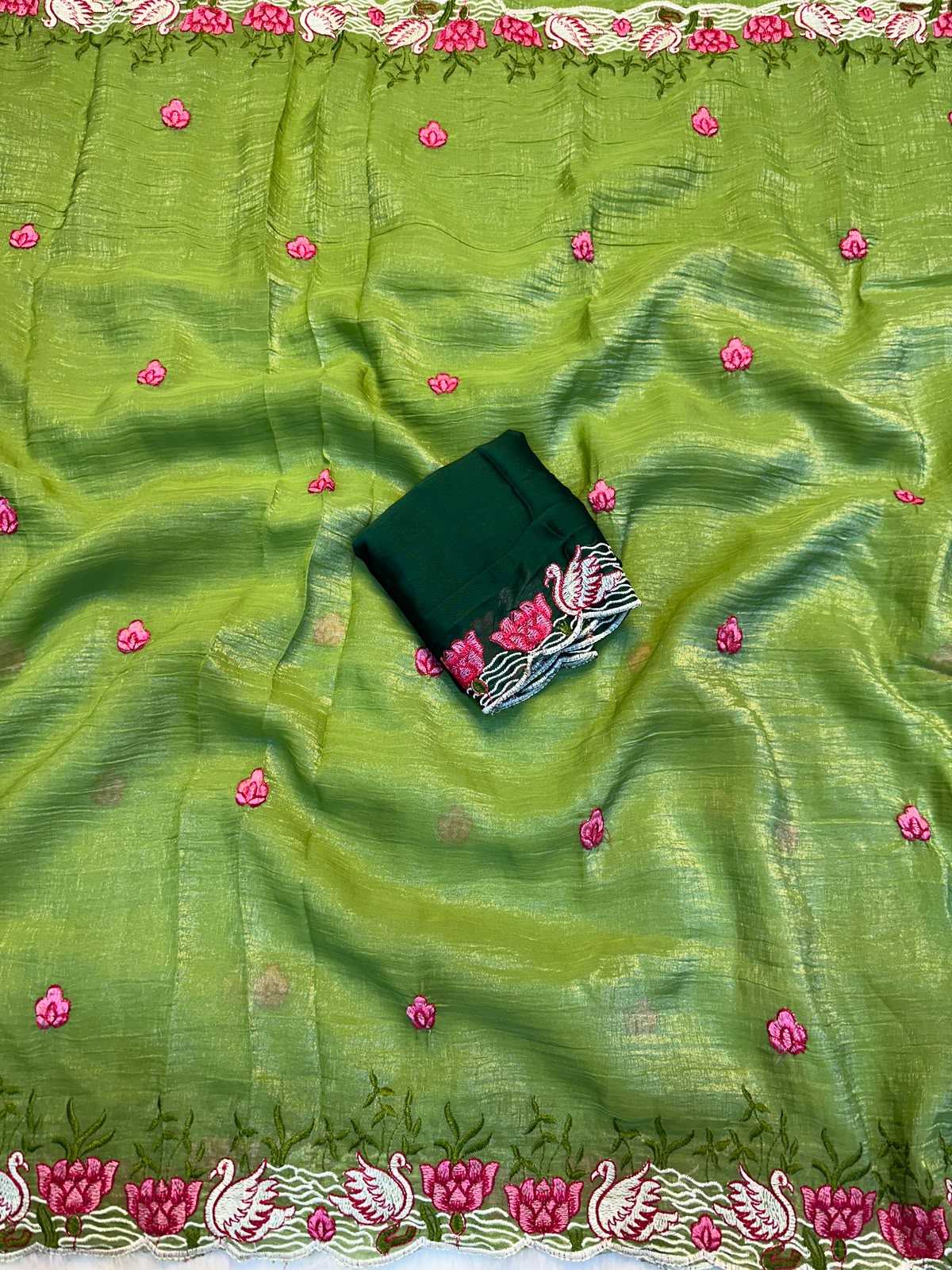 YNF Wholesale Crunchi Designer Sarees  | Surat Manufacturer