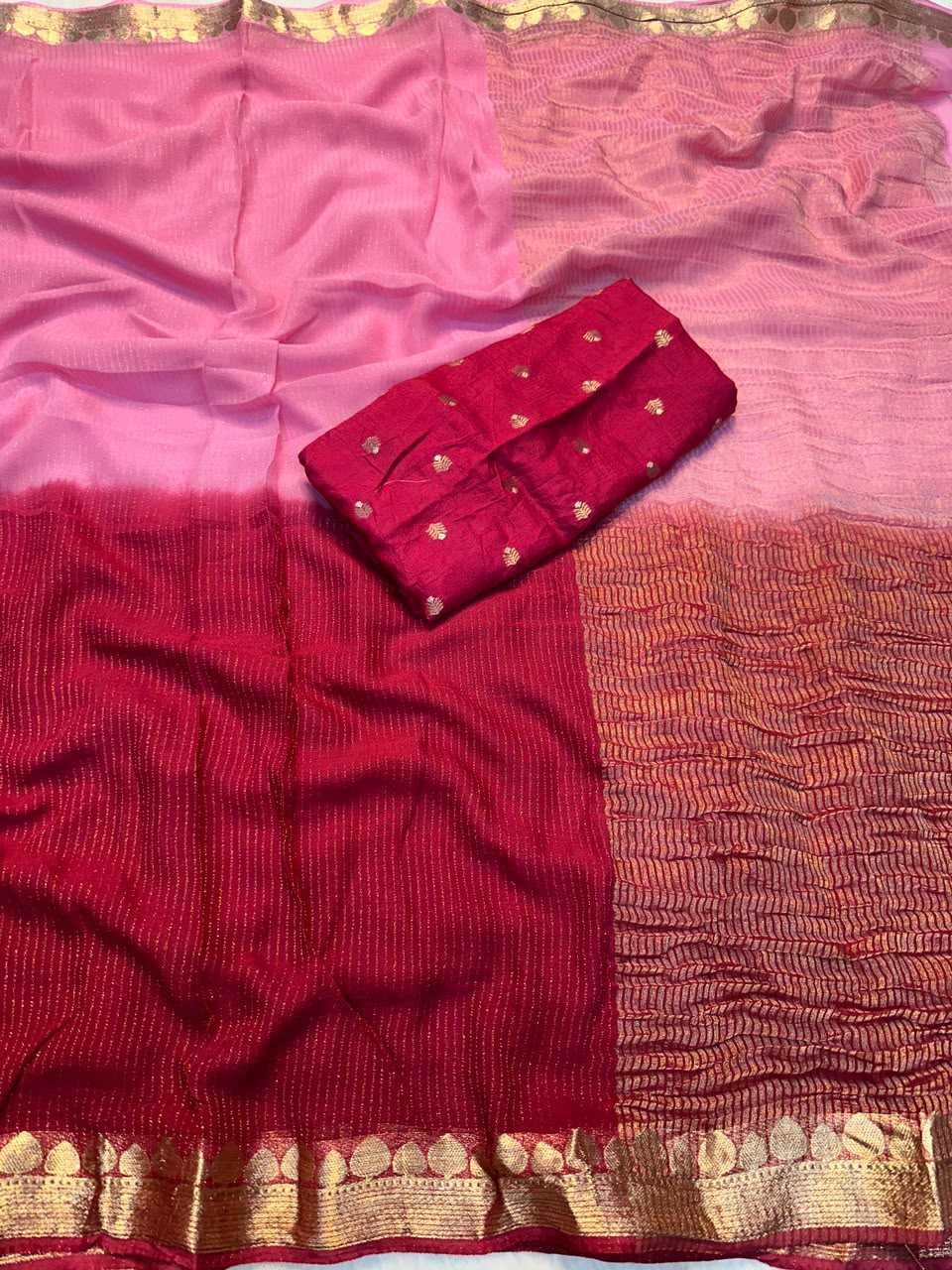 YNF Wholesale Georgette Designer Sarees  | Surat Manufacturer