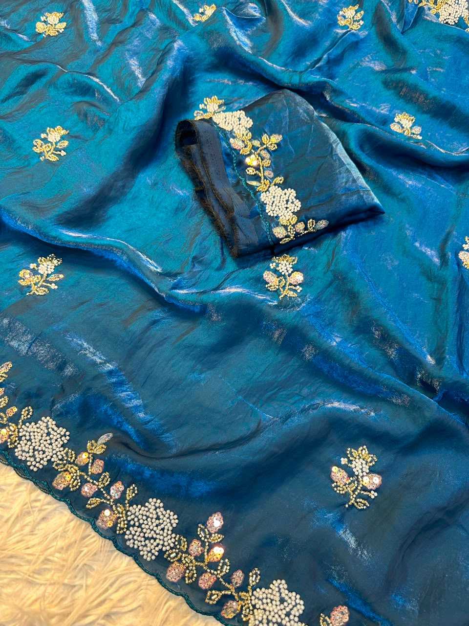 YNF Wholesale Satin Designer Sarees  | Surat Manufacturer