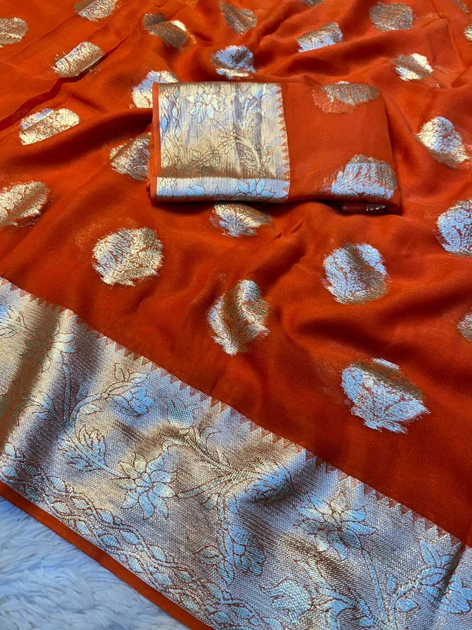 YNF Wholesale Georgette Designer Sarees KESH671 Ishita | Surat Manufacturer