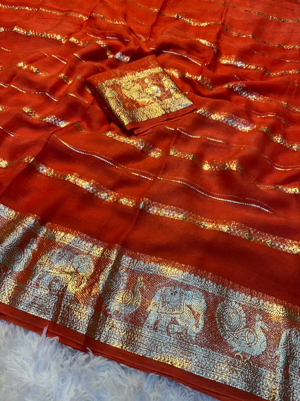 YNF Wholesale Georgette Designer Sarees KESH671 Purvi | Surat Manufacturer