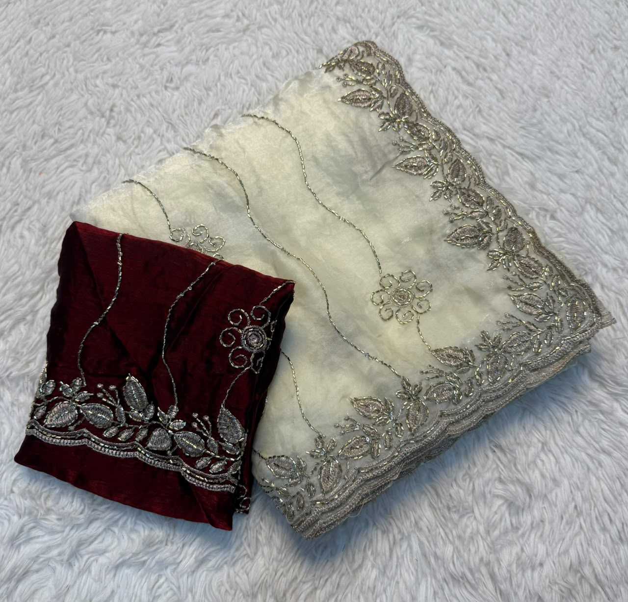 YNF Wholesale Space Silk Fancy Silk Sarees  | Surat Manufacturer