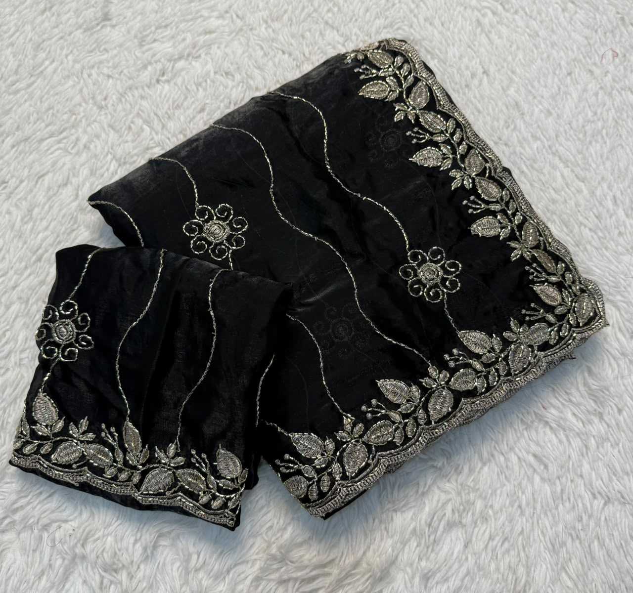 YNF Wholesale Space Silk Fancy Silk Sarees  | Surat Manufacturer