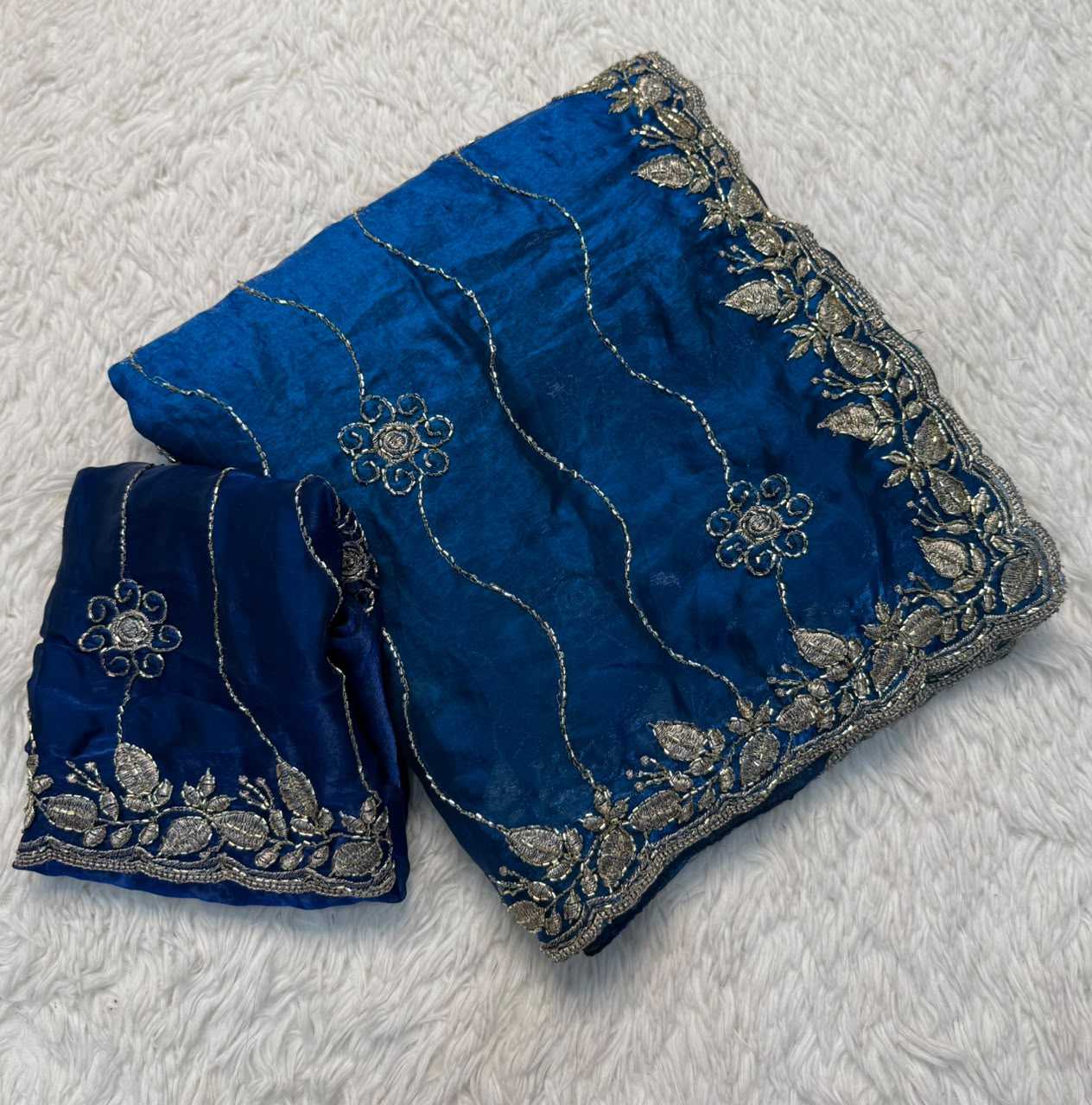 YNF Wholesale Space Silk Fancy Silk Sarees  | Surat Manufacturer