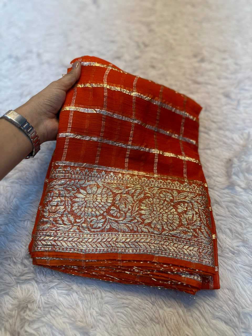 YNF Wholesale Premium Georgette Designer Sarees KESH671 Roshni | Surat Manufacturer