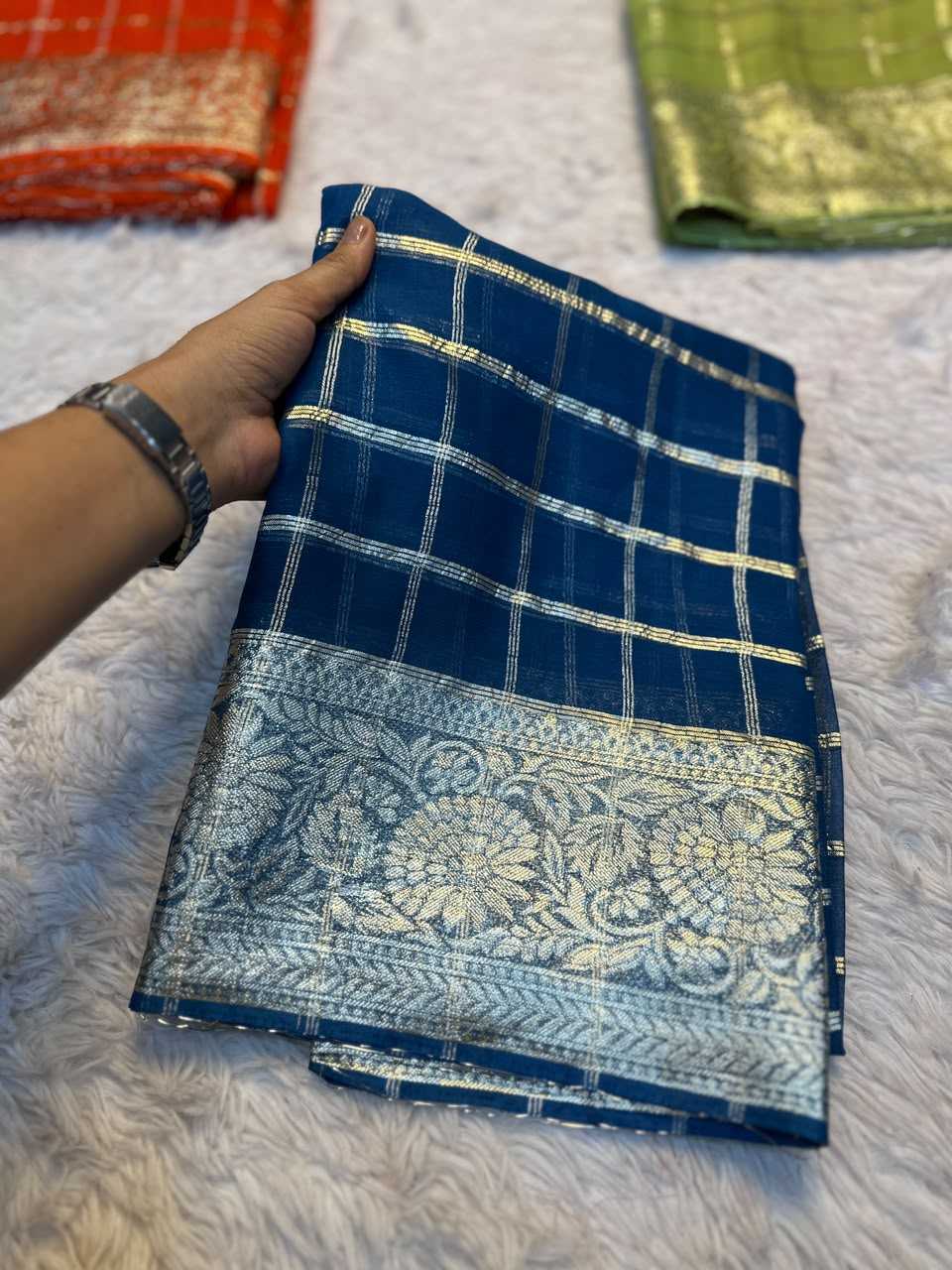 YNF Wholesale Premium Georgette Designer Sarees KESH671 Roshni | Surat Manufacturer