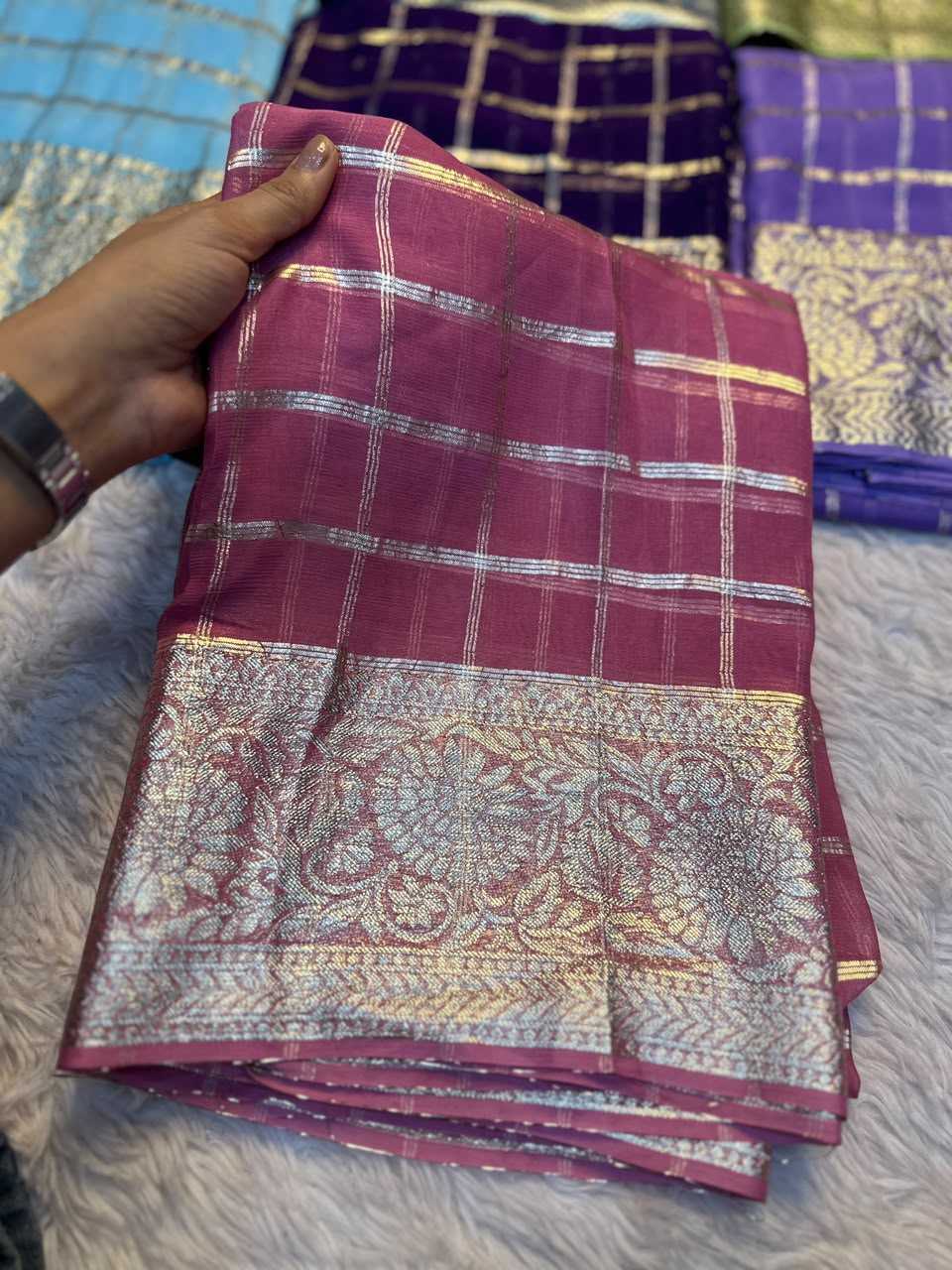 YNF Wholesale Premium Georgette Designer Sarees KESH671 Roshni | Surat Manufacturer