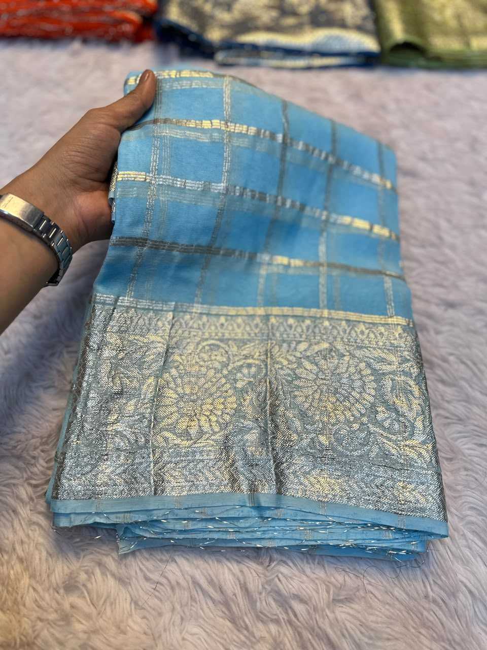 YNF Wholesale Premium Georgette Designer Sarees KESH671 Roshni | Surat Manufacturer