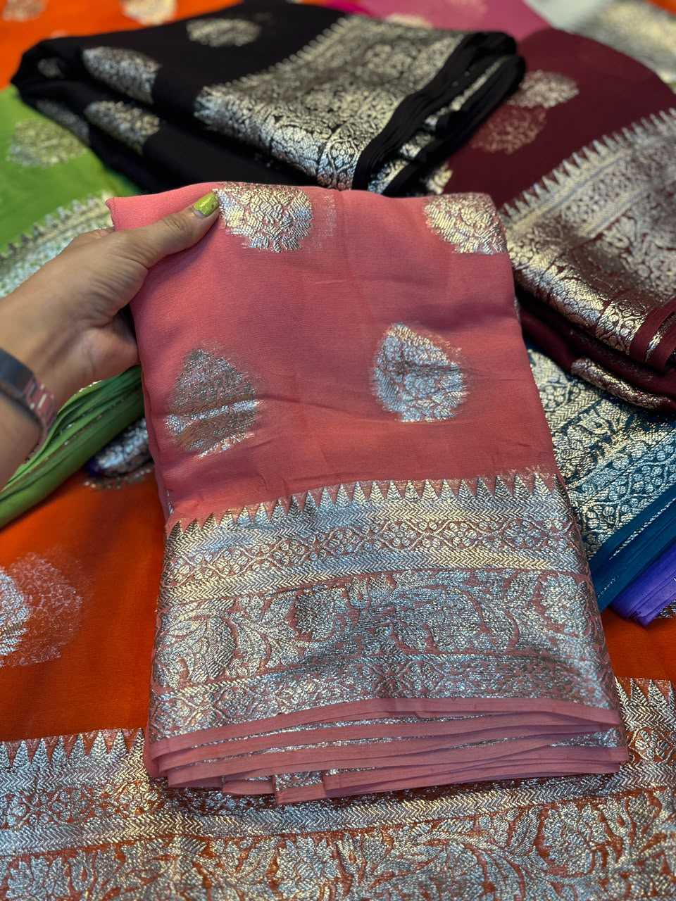 YNF Wholesale Viscose Designer Sarees  | Surat Manufacturer