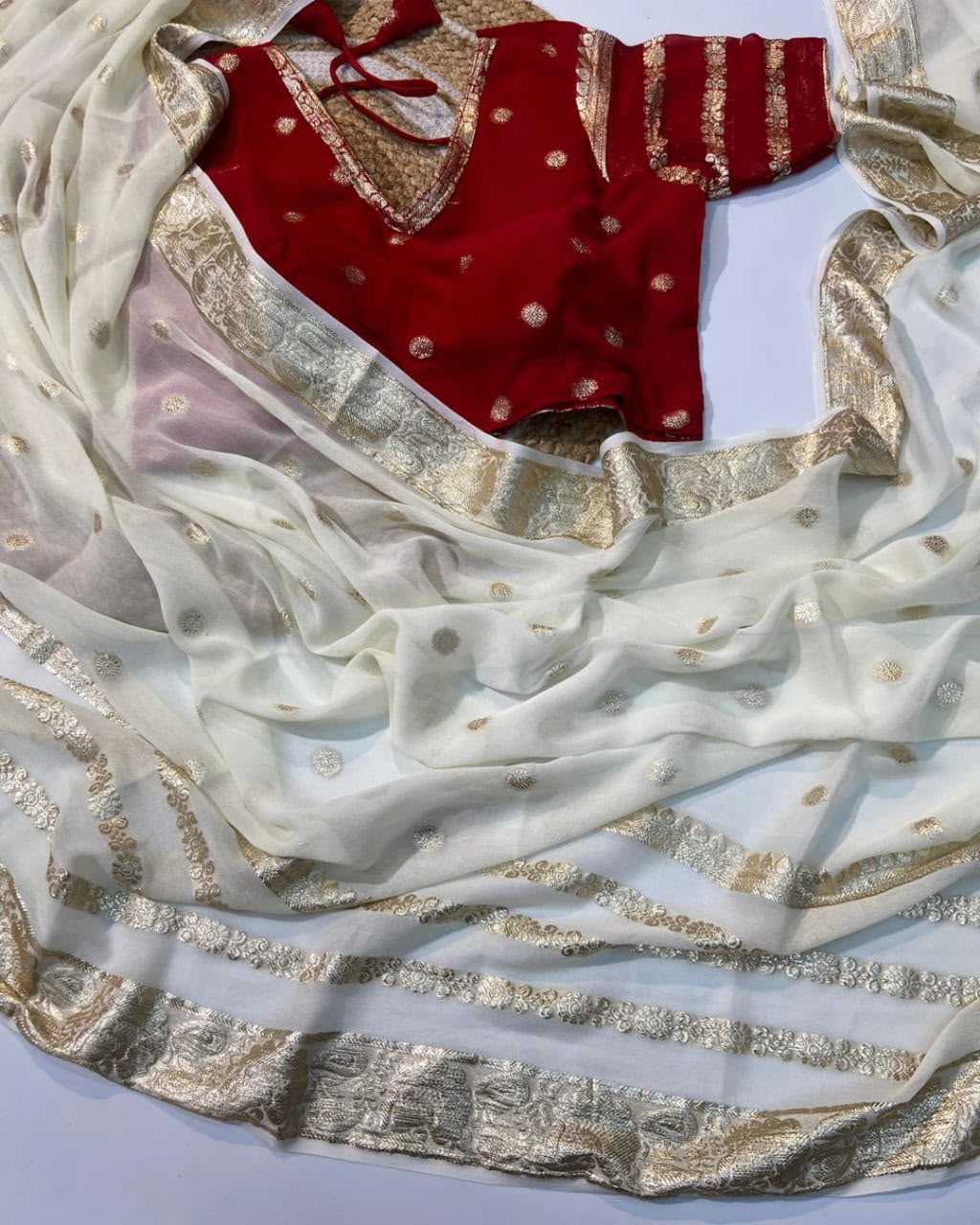 YNF Wholesale Premium Georgette Designer Sarees KESH671 Trisha | Surat Manufacturer