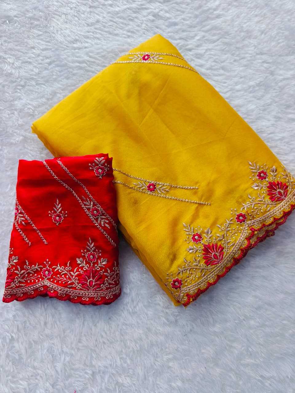 YNF Wholesale Georgette Georgette Sarees  | Surat Manufacturer